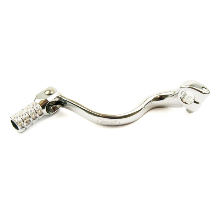 GEAR LEVER ALLOY KX 125 250, ALUMINIUM FORGED SILVER/SIL