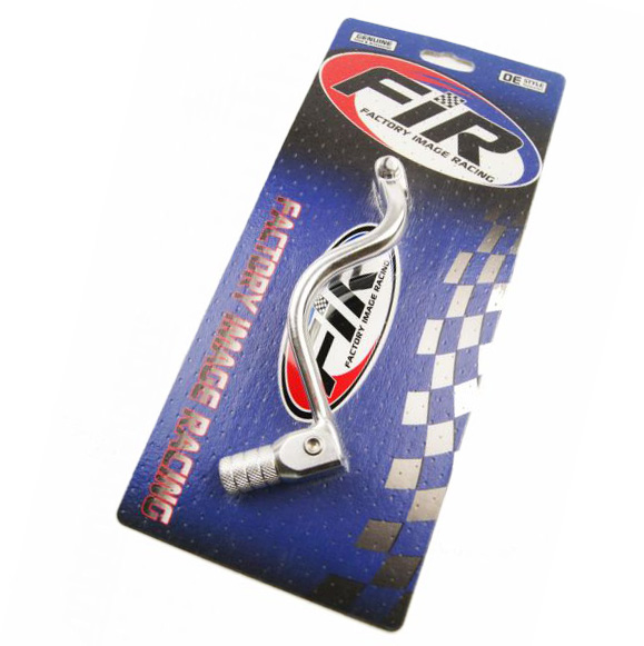 GEAR LEVER ALLOY KX 125 250, ALUMINIUM FORGED SILVER/SIL thumbnail 3