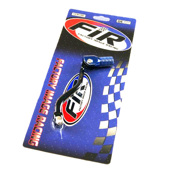 GEAR LEVER SHIFT YZ 80/85/125, ALUMINIUM FORGED 2HF-18110-02, FIR BRAND, BLACK & BLUE thumbnail 2