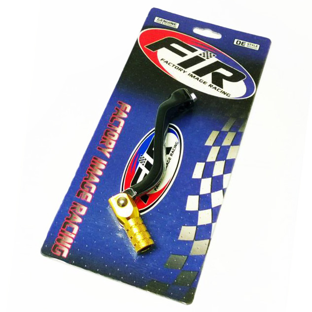 GEAR LEVER SHIFT RM-Z 450, ALUMINIUM FORGED 25600-28H01, FIR BRAND, BLACK & GOLD