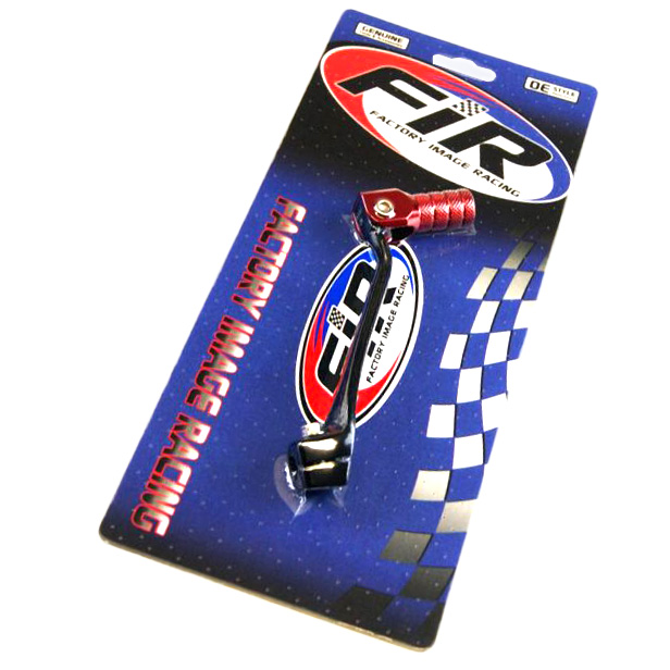 GEAR LEVER SHIFT CRF150R 07-18, ALUMINIUM FORGED 24700-KSE-000, FIR BRAND, BLACK & RED