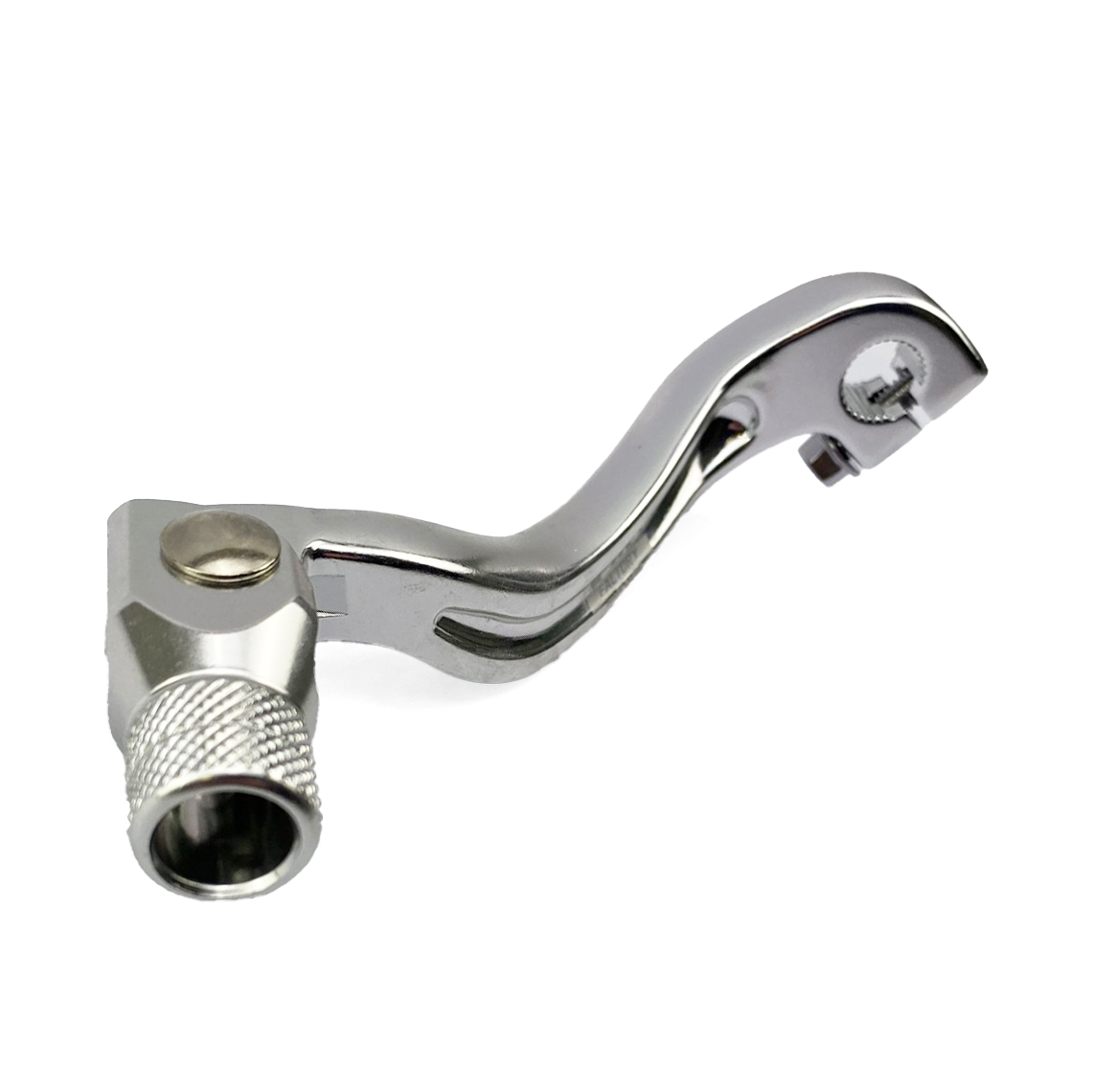 GEAR LEVER SHIFT BETA 2T 2021, ALUMINIUM FORGED, FIR BRAND, SILVER image 1