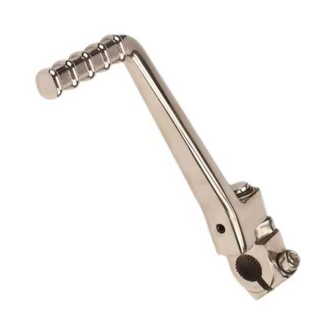 KICK START LEVER 16mm SHAFT SILVER KAWASAKI KX60 65 80 100 13064-1154 image 1