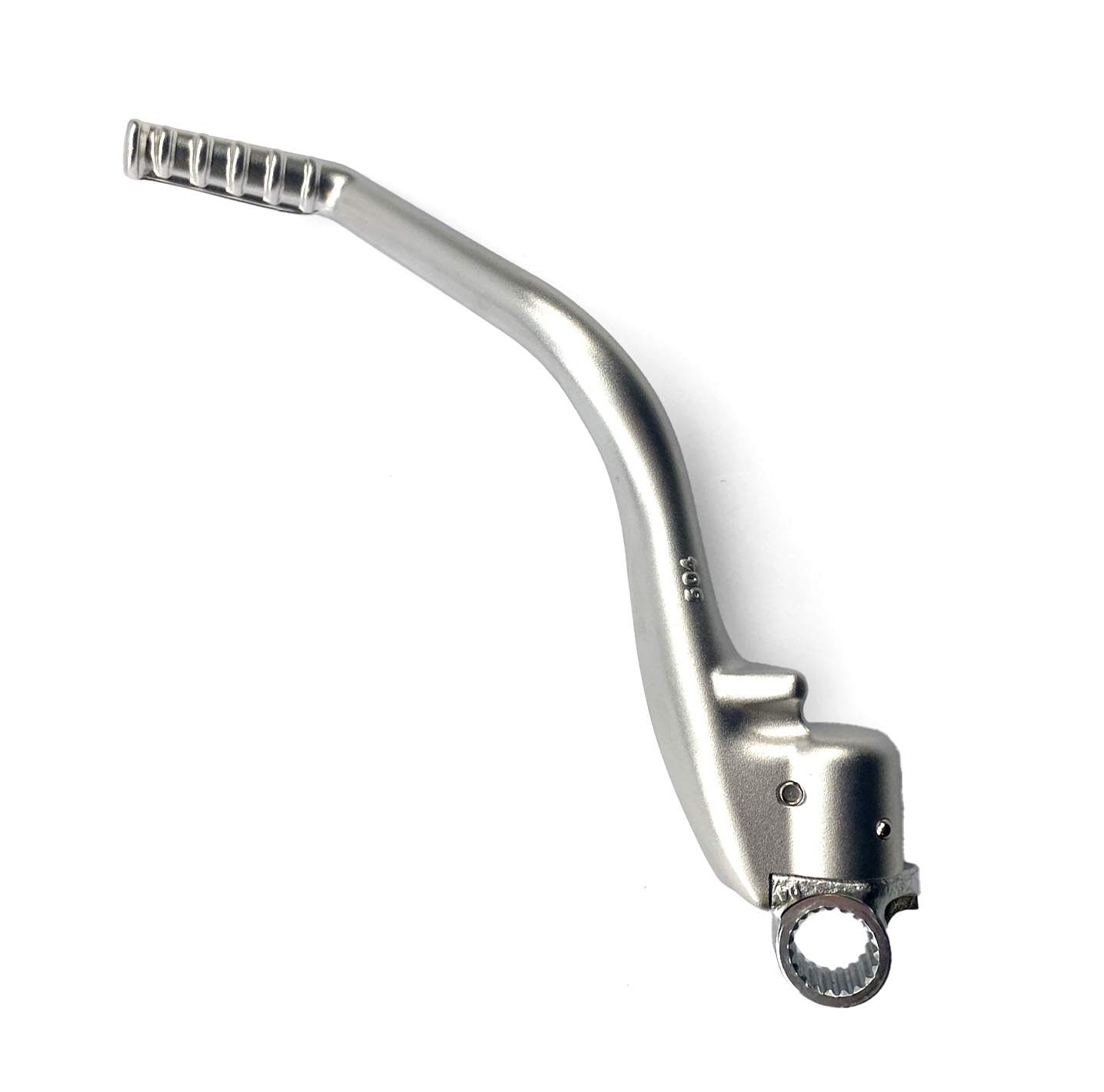 KICKSTART LEVER HONDA CR500 89-01, FIR ASK-142, SILVER ALLOY