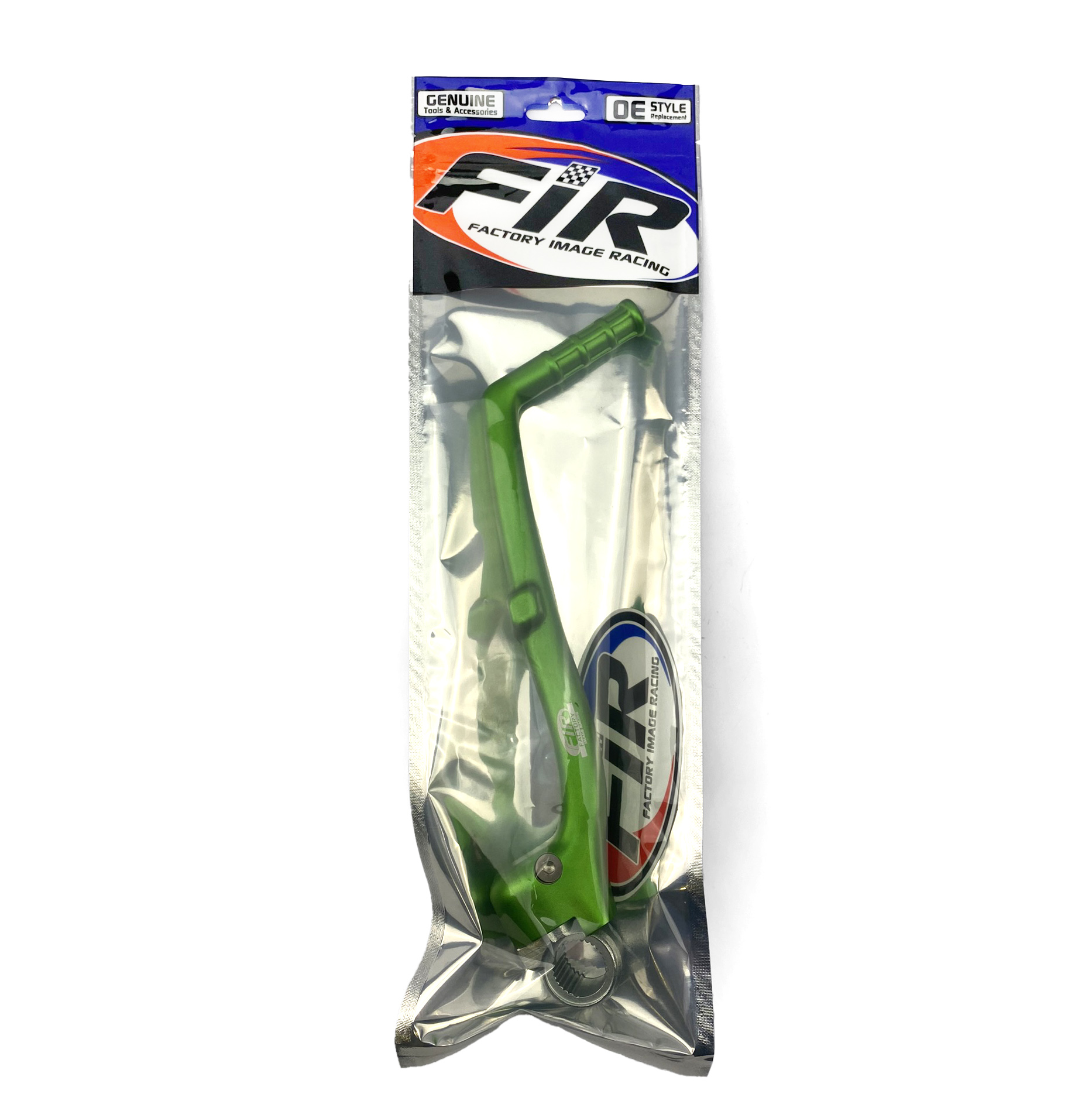 KICKSTART LEVER KAWASAKI KX 500, FIR ASK-148, GREEN ALLOY thumbnail 3