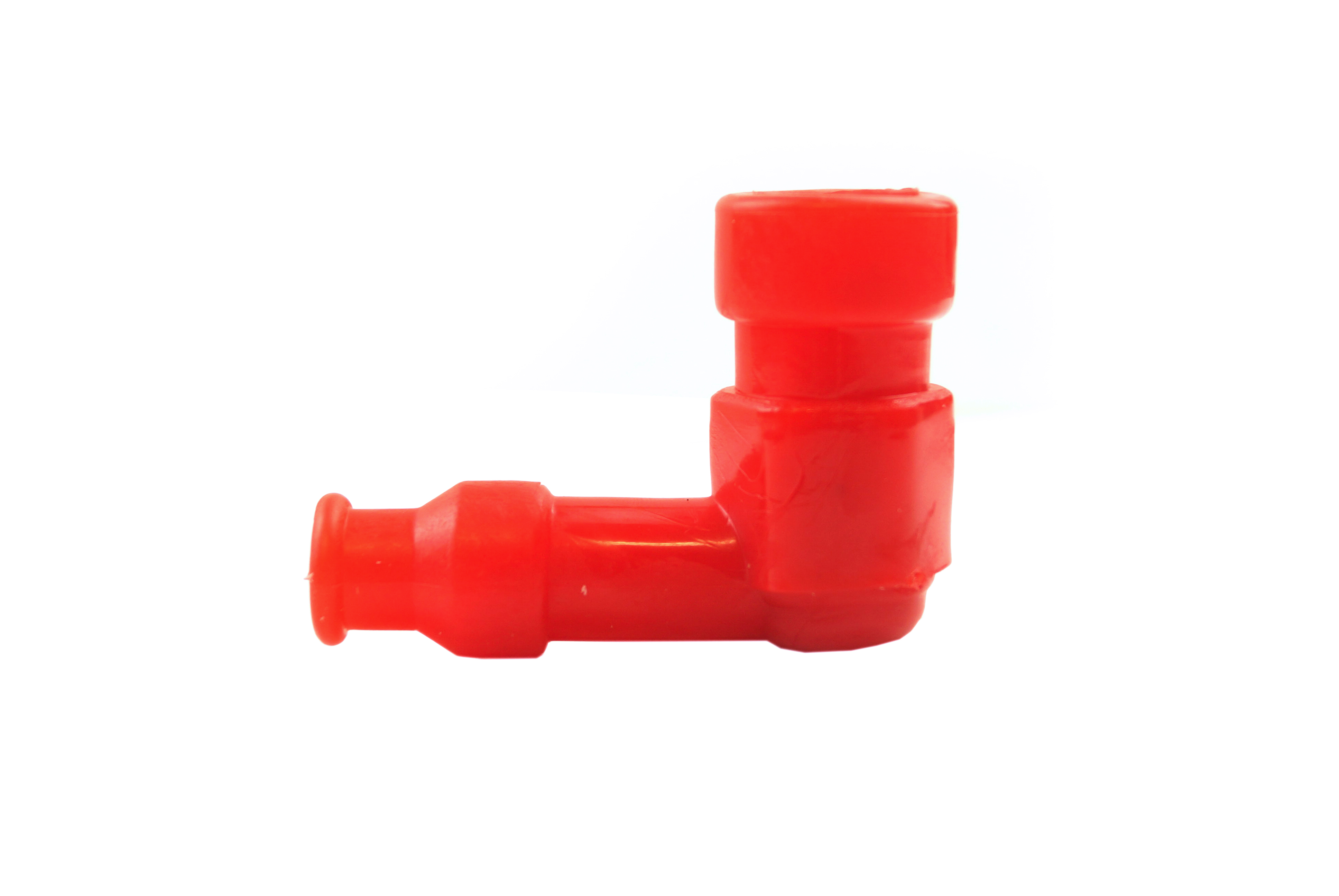 SPARK PLUG CAP RUBBER RED UNIVERSAL thumbnail 2