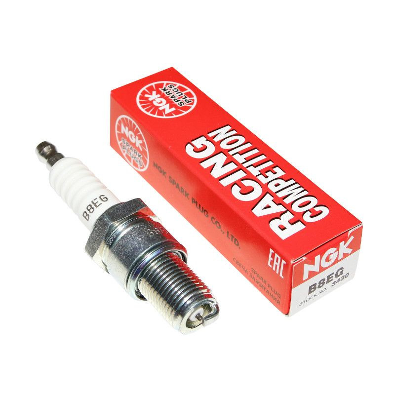 NGK SPARK PLUG B8EG RACING 3430 image 1