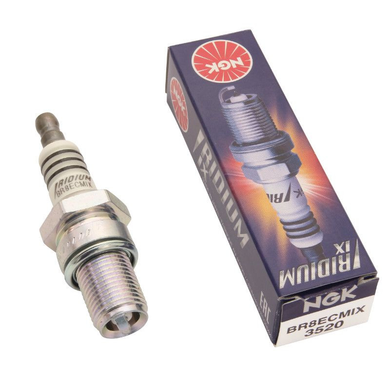 NGK SPARK PLUG BR8ECMIX 3520 image 1