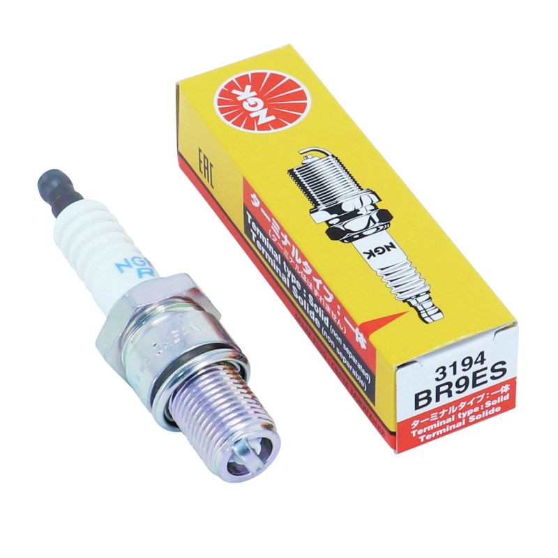 NGK SPARK PLUG BR9ES 3194 NGK 3194 SOLID CAP image 1