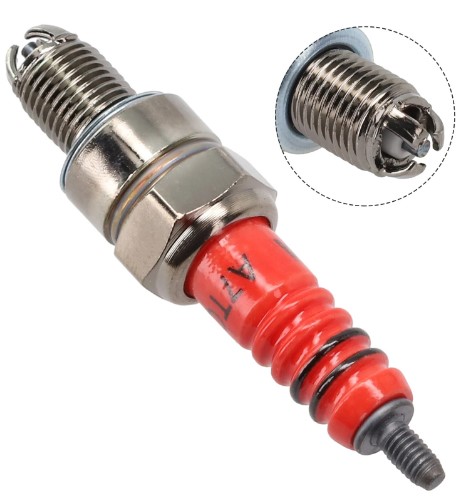 SPARK PLUG CR7HSA 3-ELECTRODE HIGH PERFORMANCE image 1