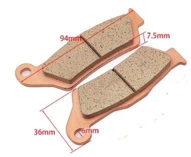 BRAKE PADS SINTERED METAL HD MX-D EXTREME 54613209044 thumbnail 2