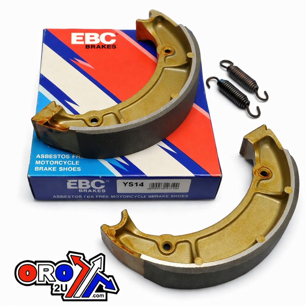 BRAKE SHOES YAMAHA RD 250 350 EBC Y514 image 1