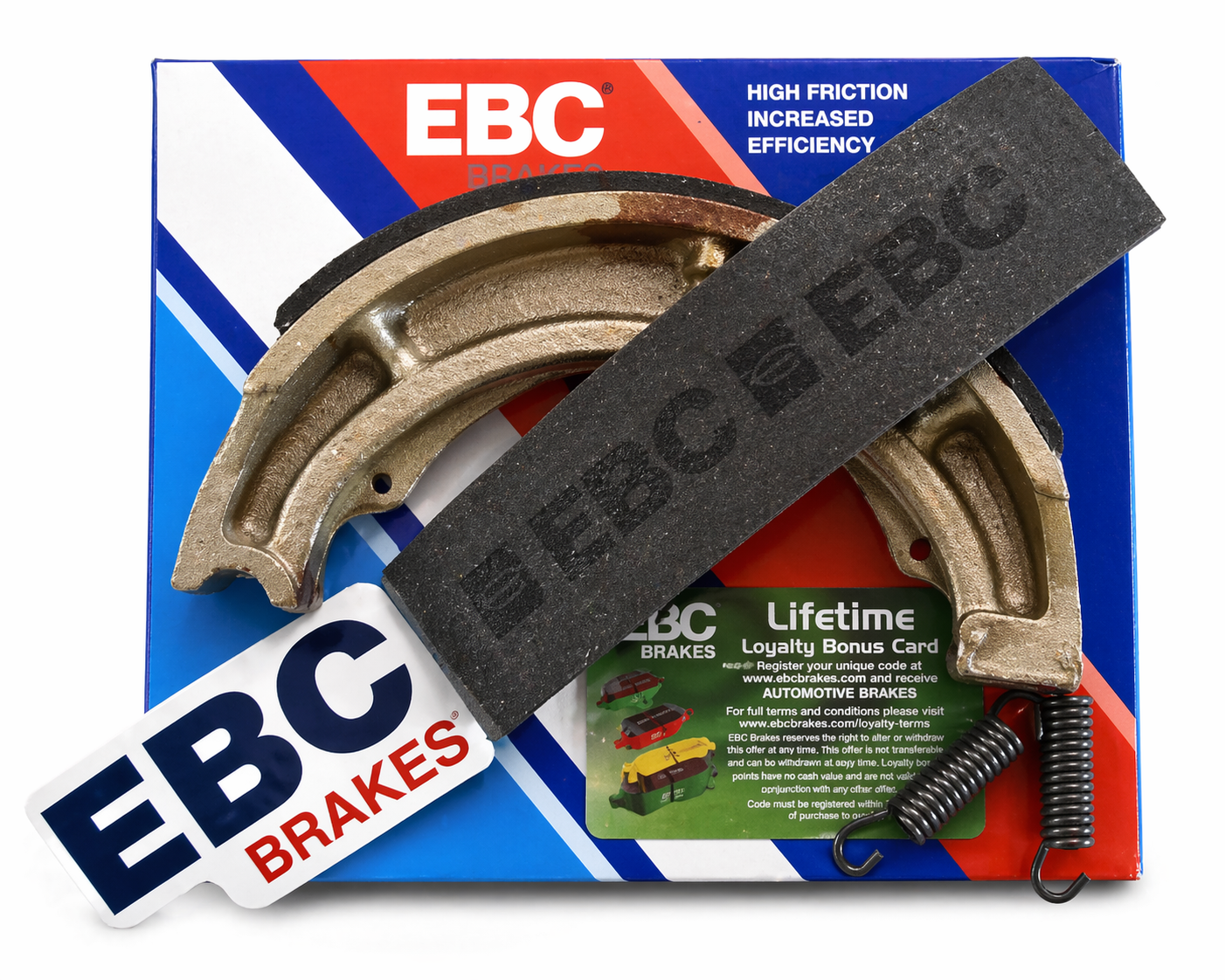 BRAKE SHOES SUZUKI LT-F EBC S629 image 1