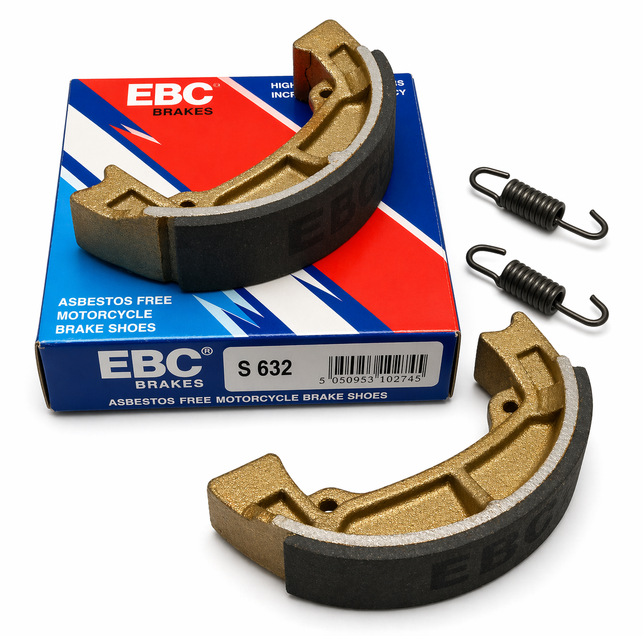 BRAKE SHOES SUZUKI 50 EBC S632 image 1