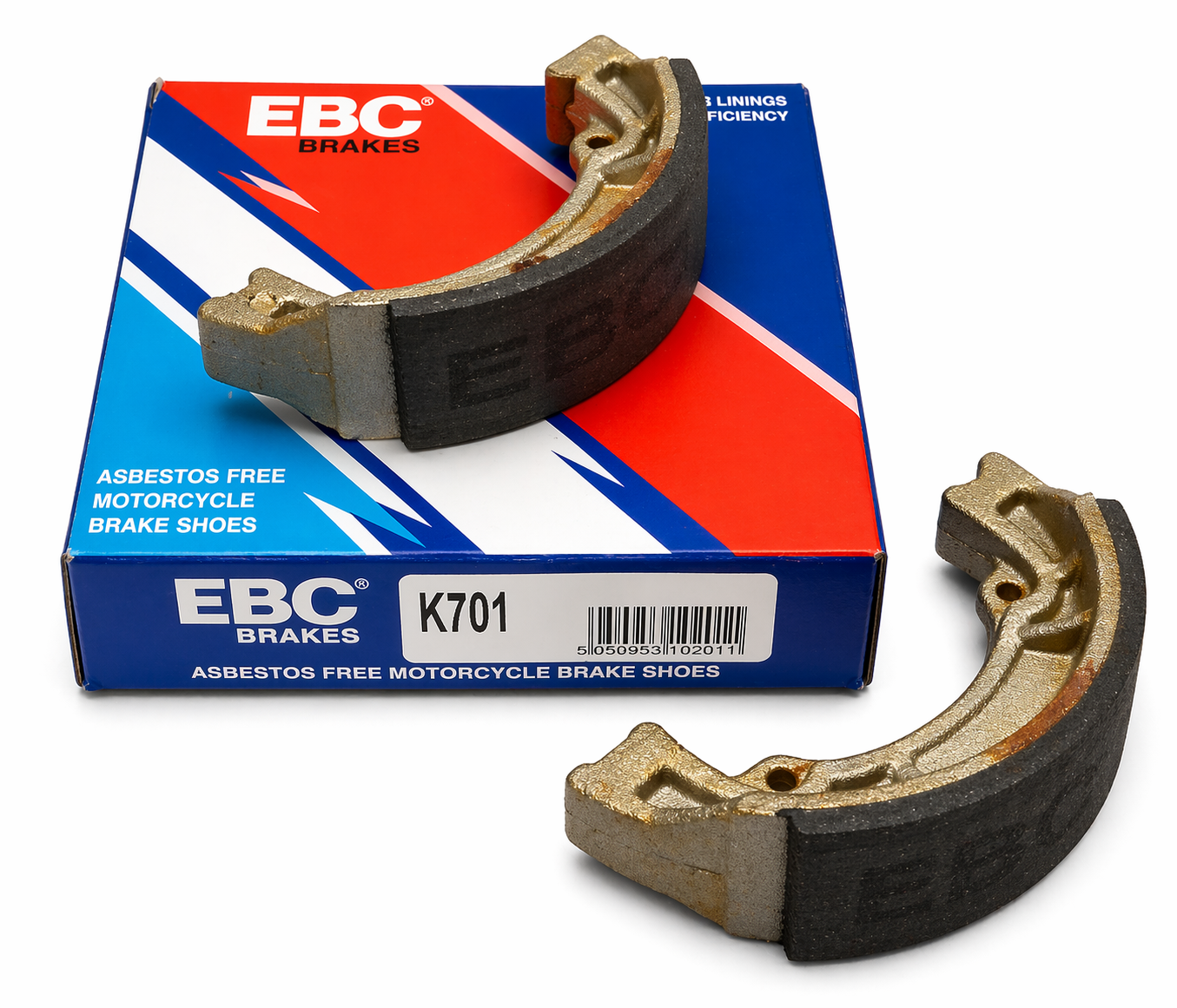 BRAKE SHOES 1979-1983 KAWASAKI KX80 K701
