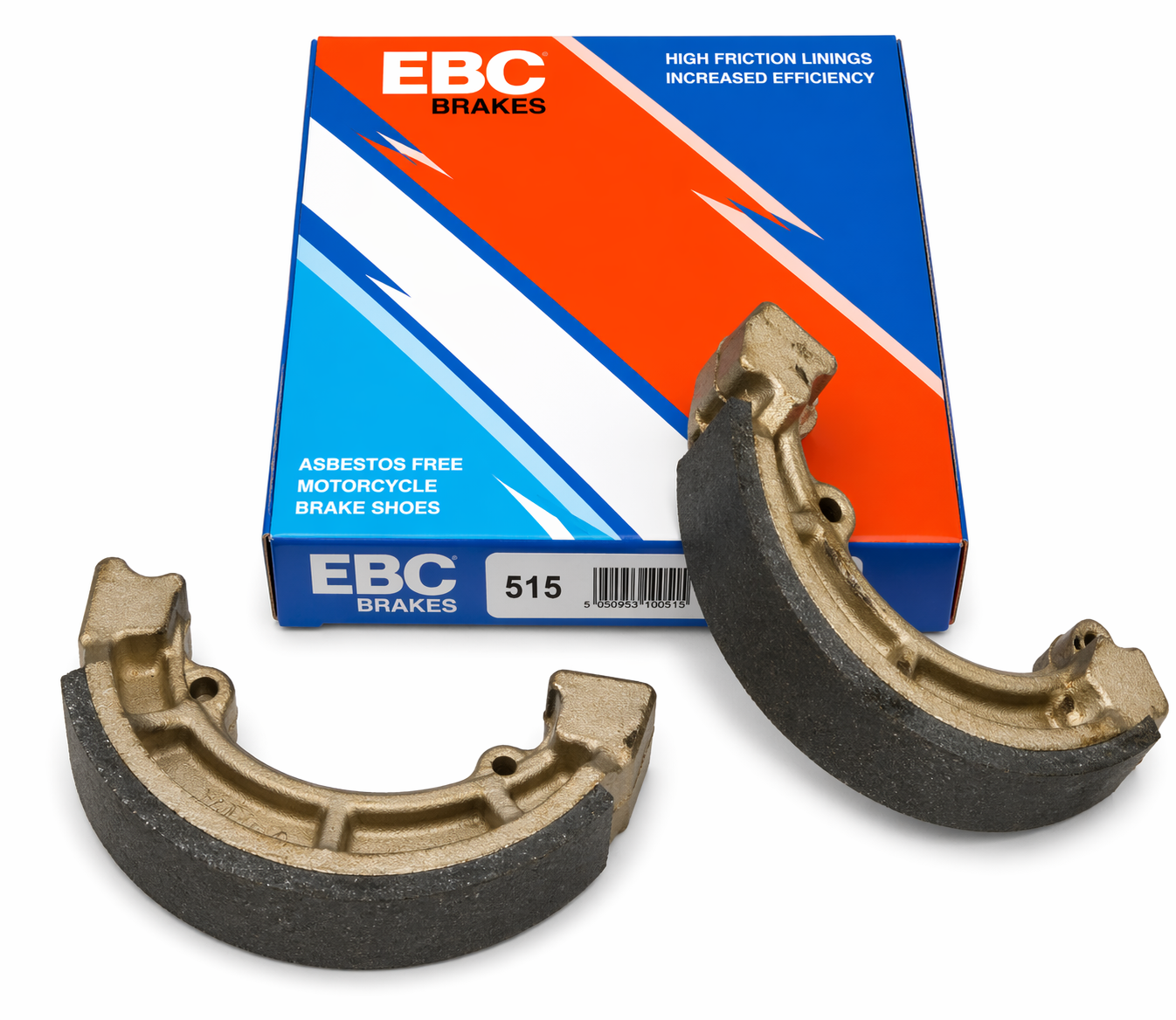 BRAKE SHOES KAWASAKI 1983-1988 KDX200 19863-1985 KX125 EBC K702