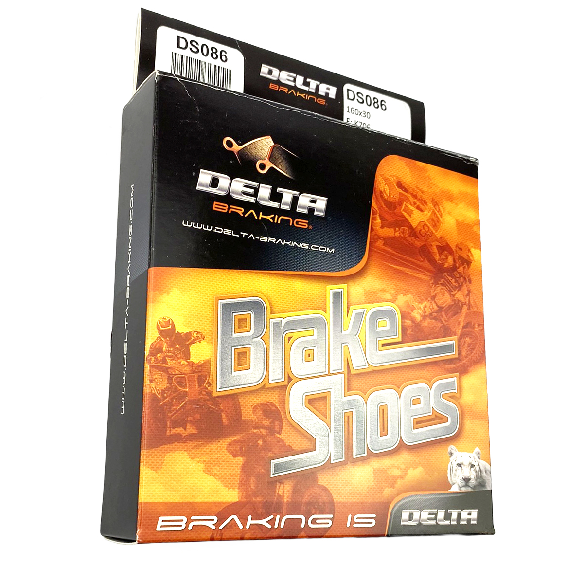 BRAKE SHOES DELTA DS086, K706, DELTA BRAKING thumbnail 2