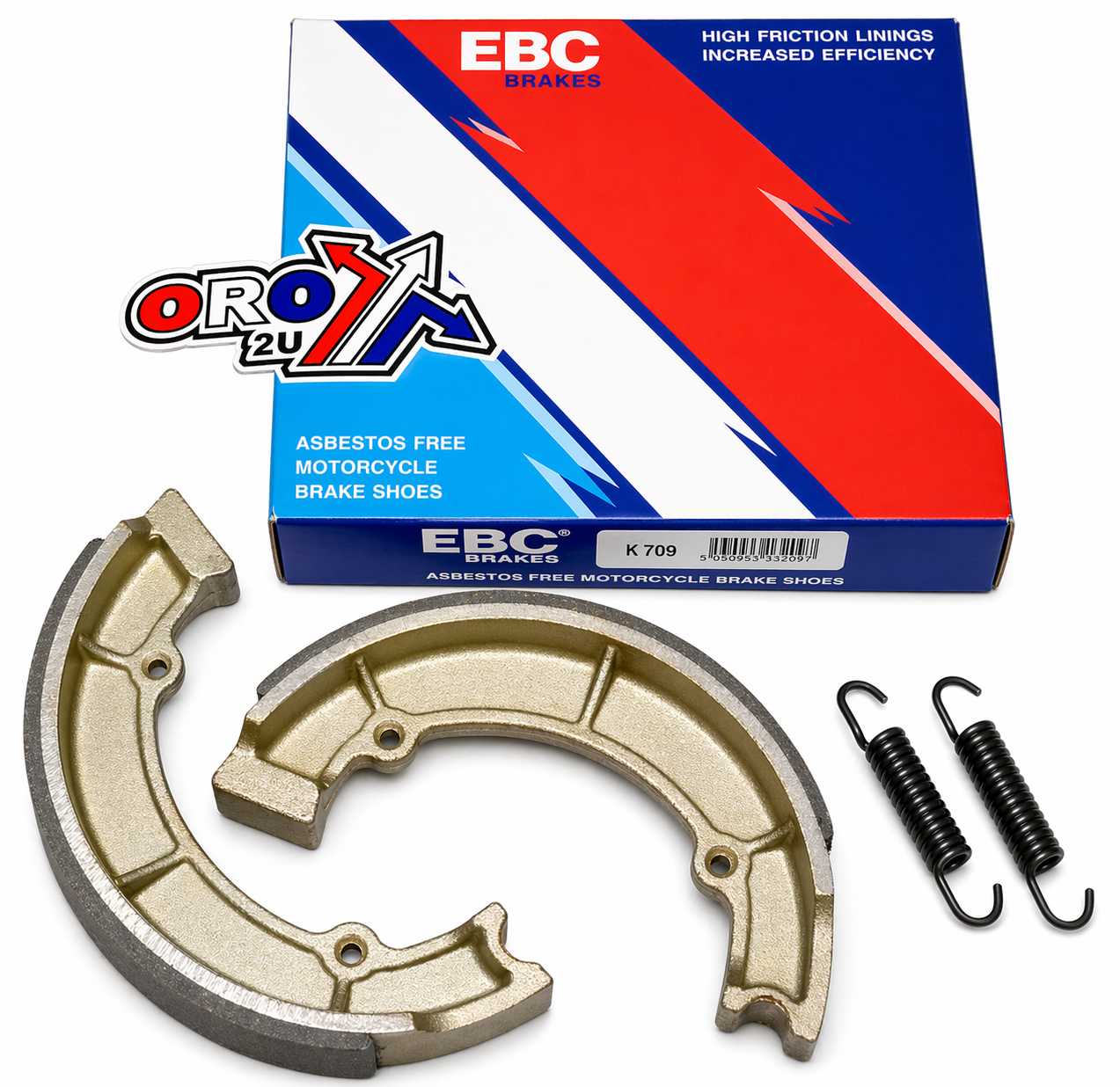 BRAKE SHOES KAWASAKI EBC K709 image 1