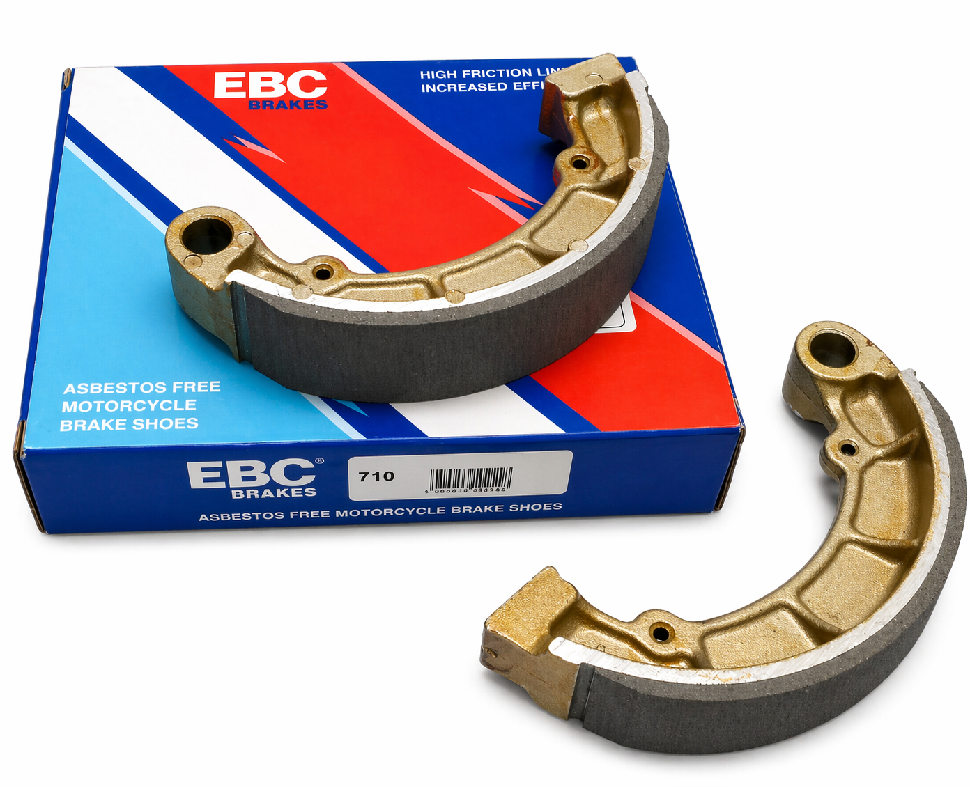 BRAKE SHOES 1989-2005 KAWASAKI KLF300 EBC K710