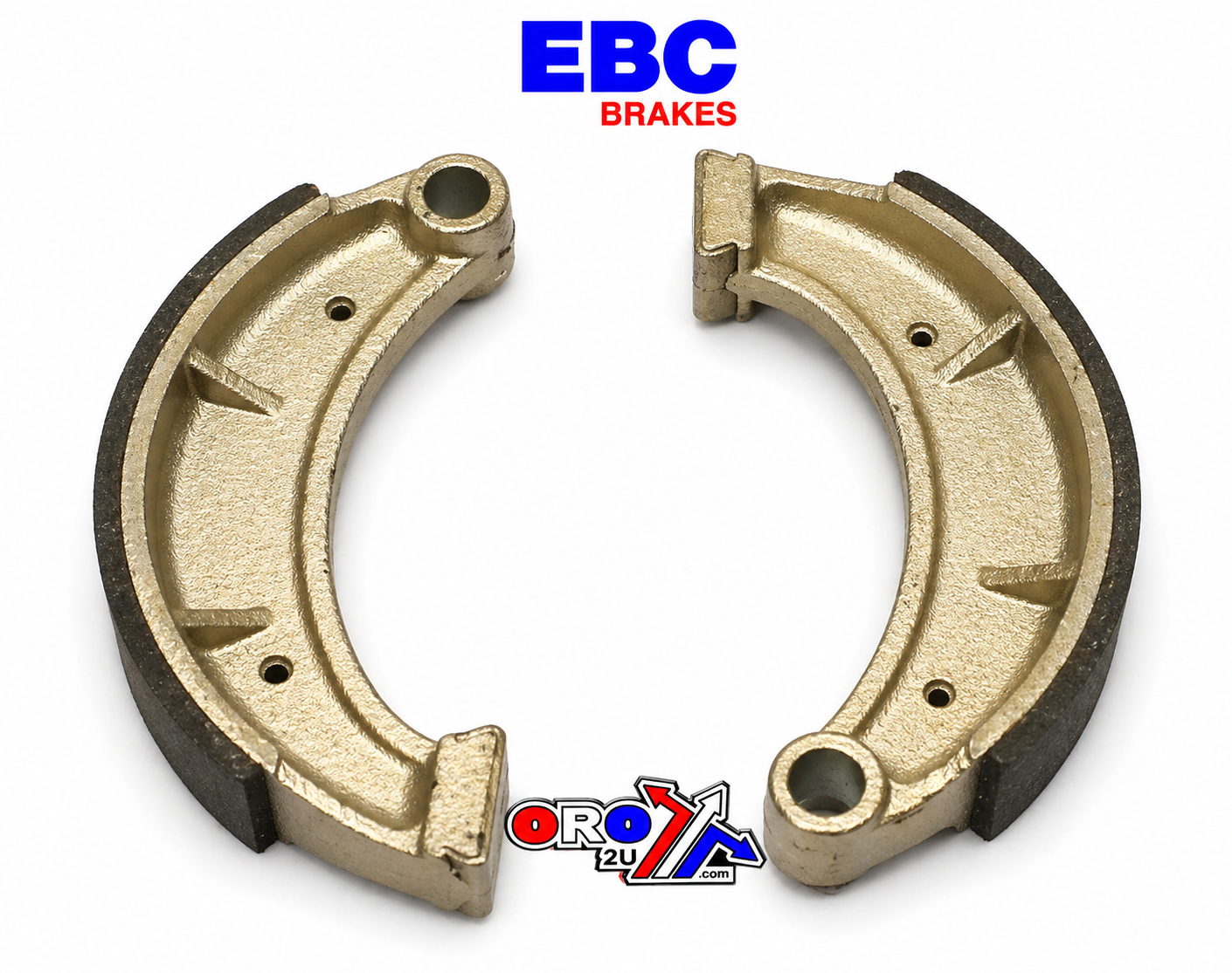 BRAKE SHOES TWIN LEADING FRONT image 1