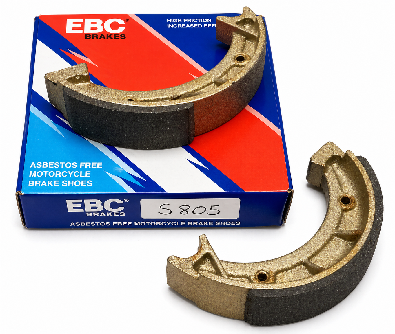 BRAKE SHOES APRILIA SCARABEO 50 EBC 805