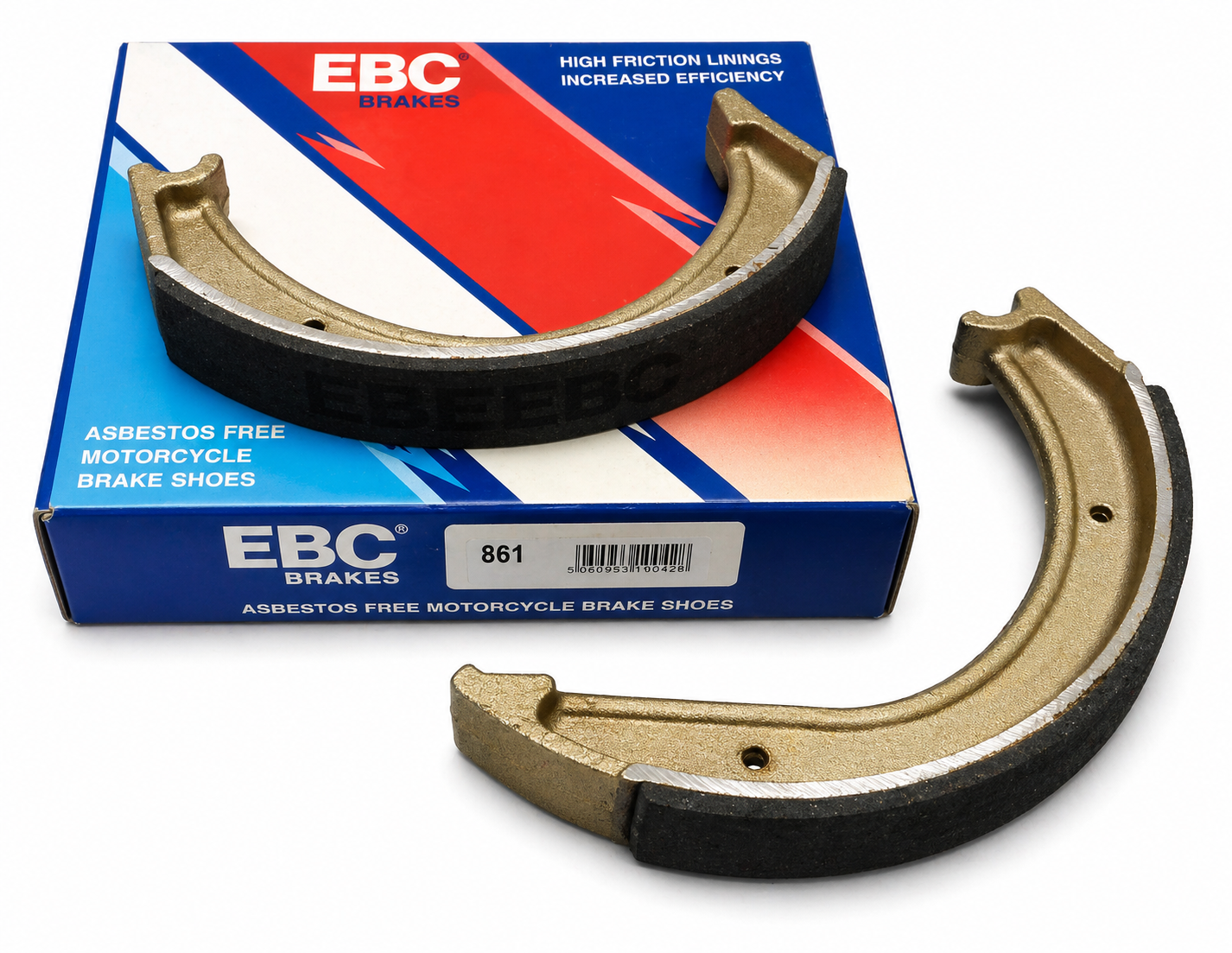BRAKE SHOES BMW EBC 861 image 1