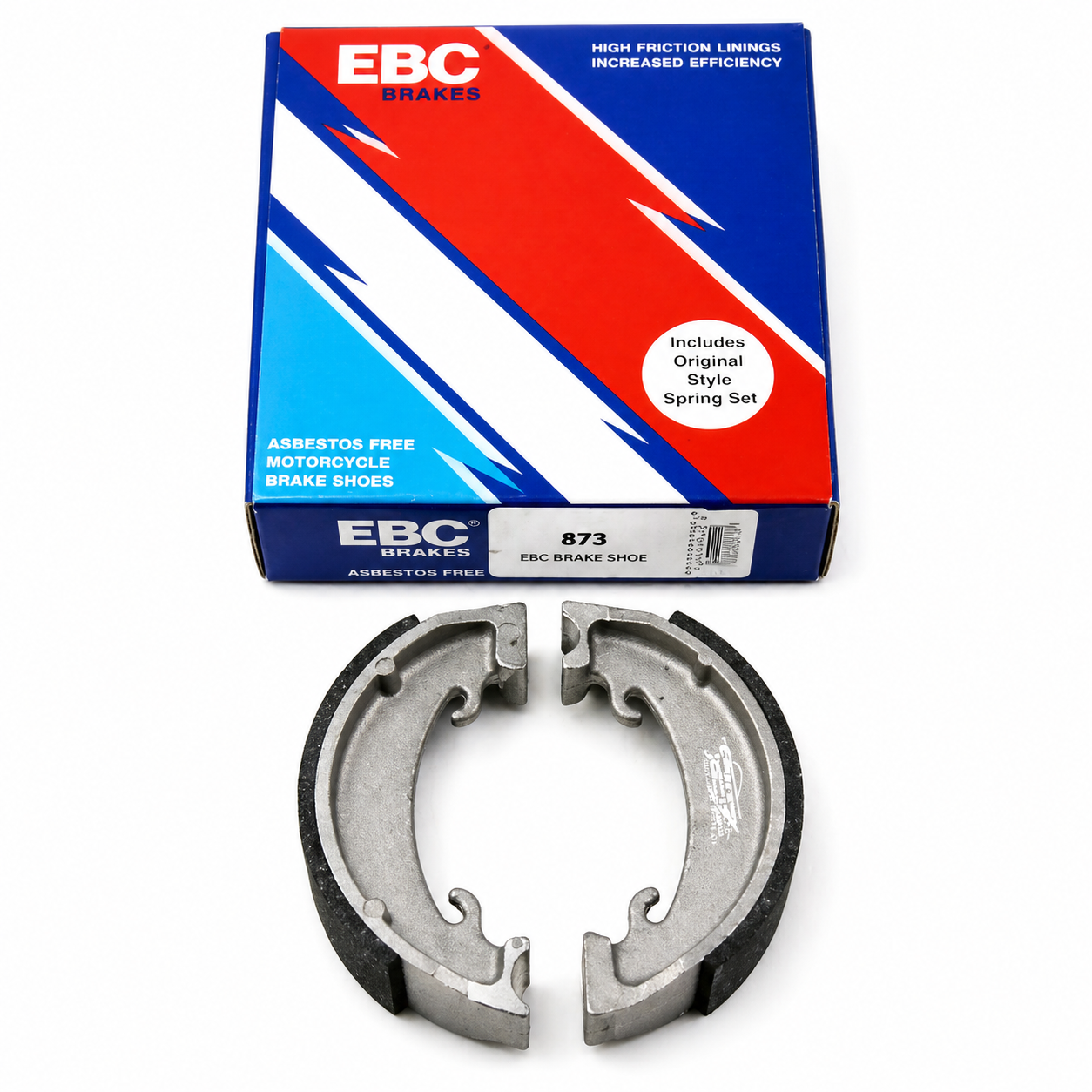 BRAKE SHOES KTM 50 60 65 EBC 873 image 1