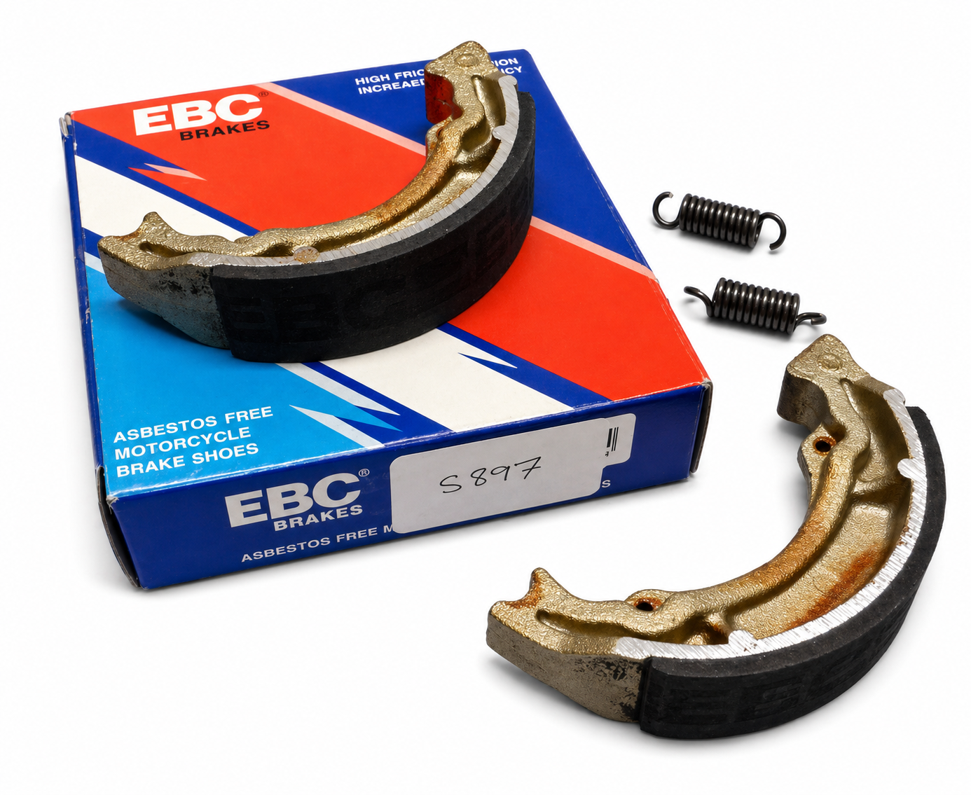 BRAKE SHOES PGO SUZUKI TGB EBC 897