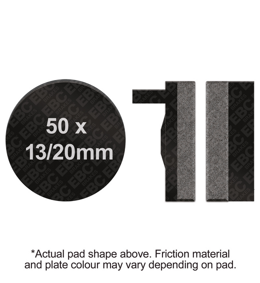 BRAKE PADS HONDA EBC FA012 1001010 S1120N thumbnail 2