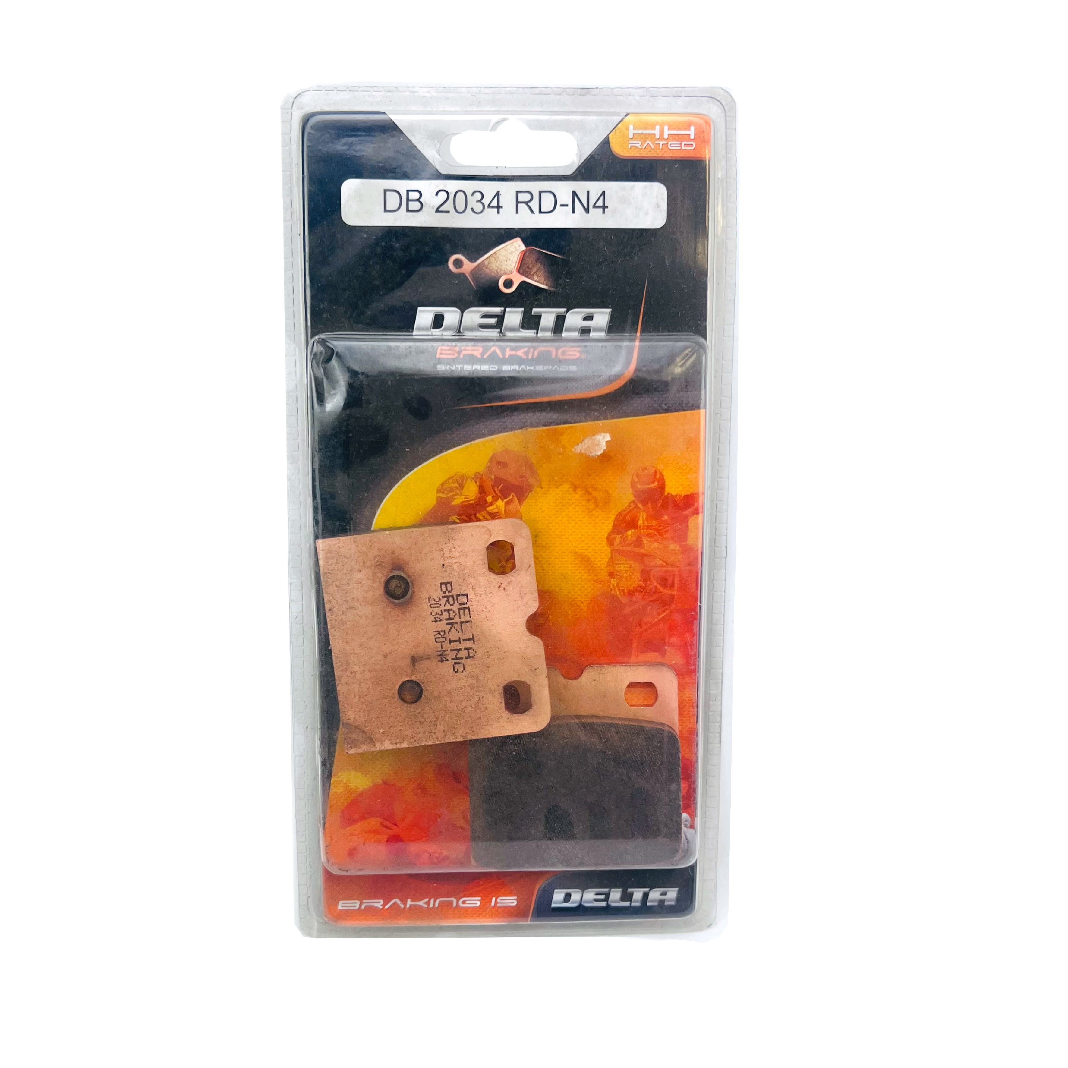 BRAKE PADS DELTA RDN4 SINTERED METAL DB2034 FA18 VD907 image 1