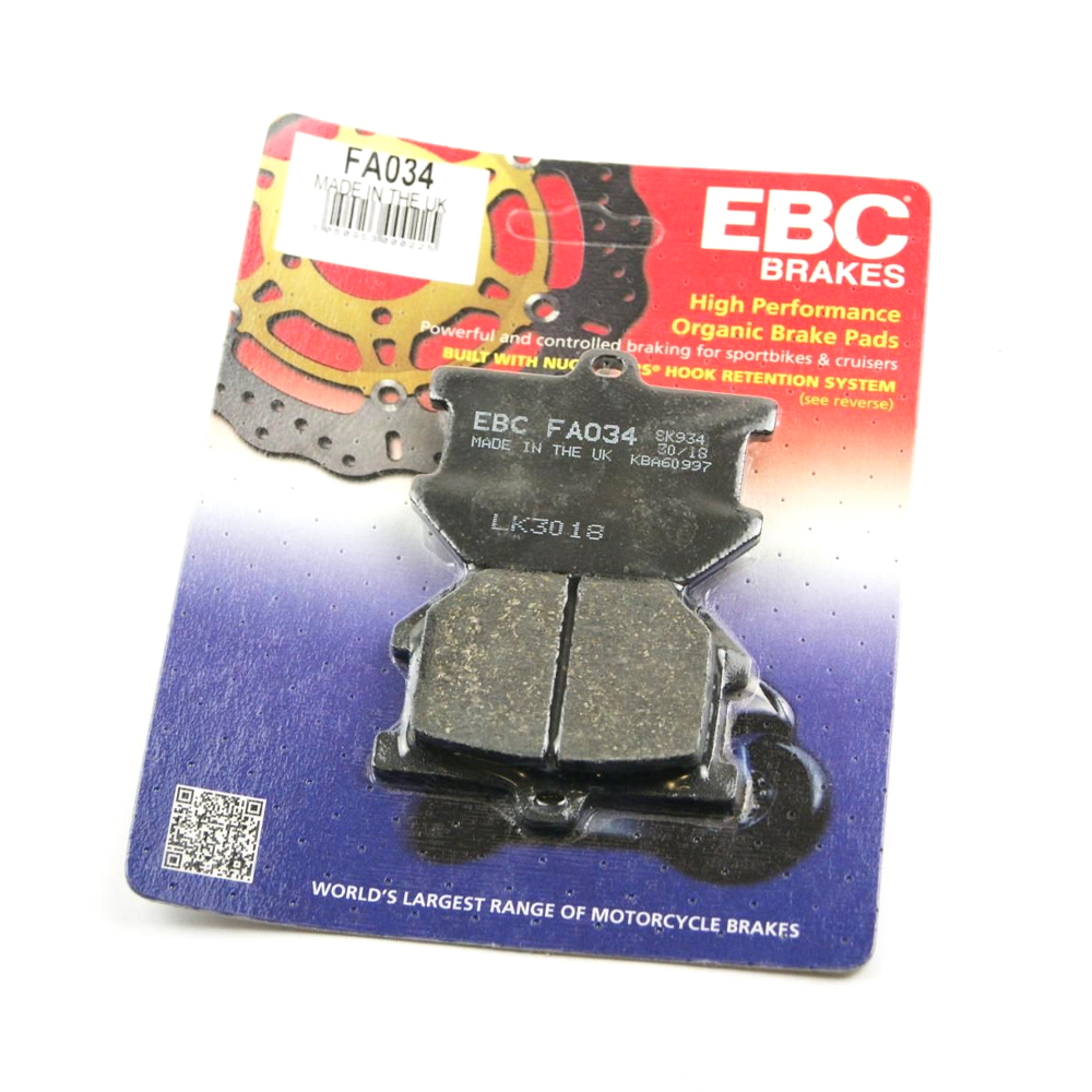 BRAKE PADS STD FA034 EBC image 1
