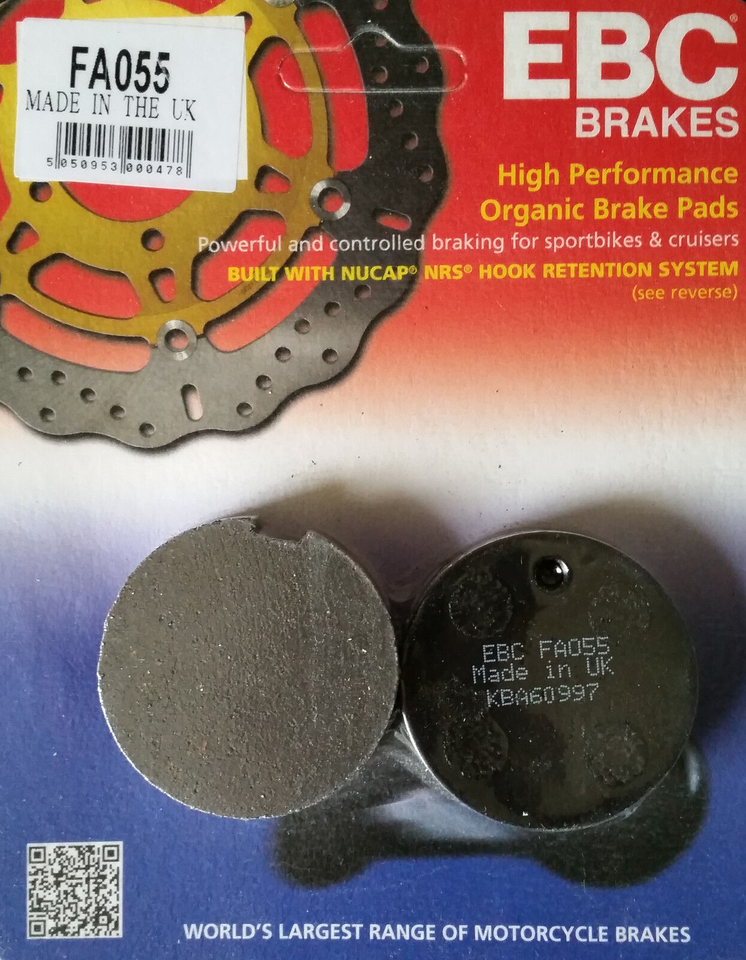 BRAKE PADS STD EBC FA056 image 1