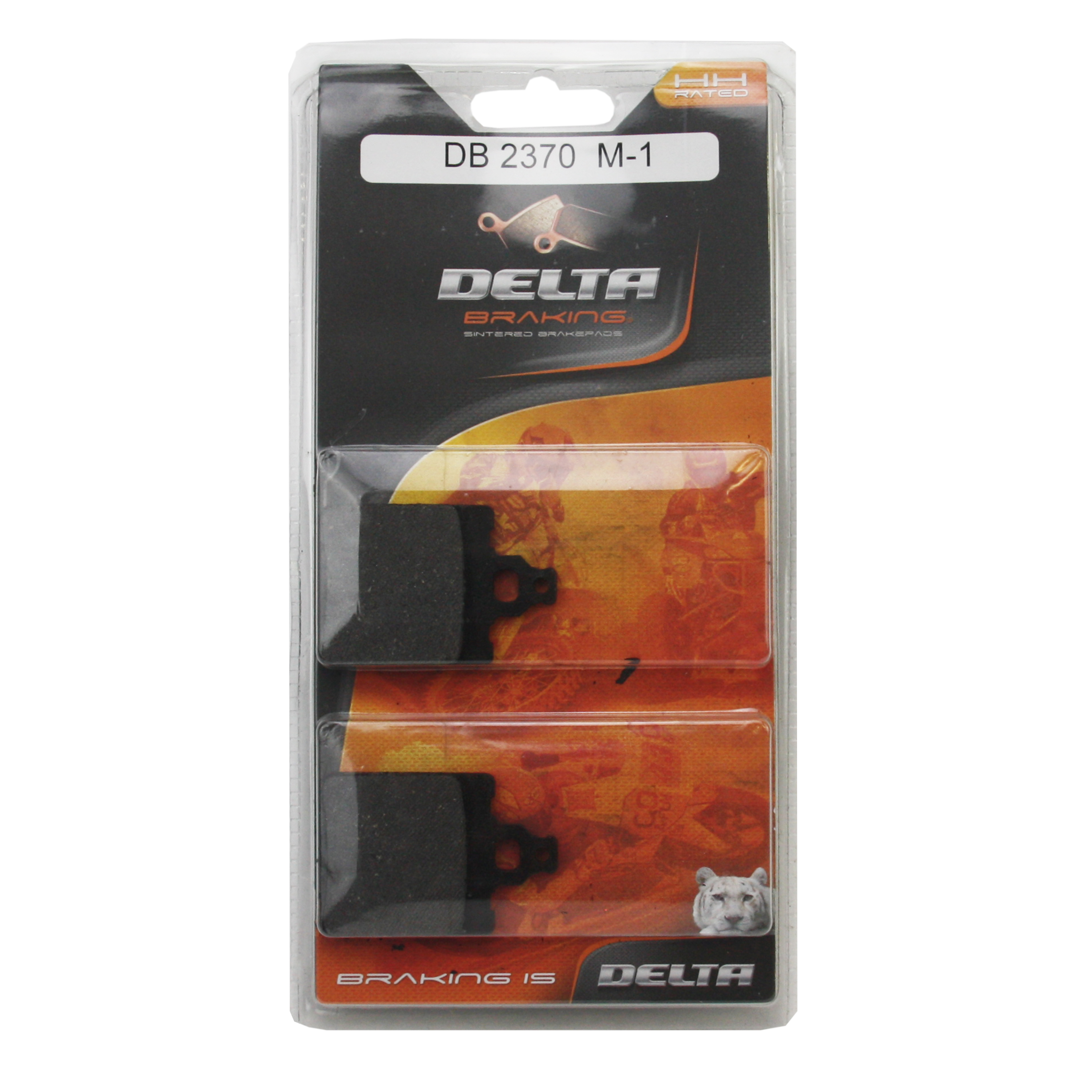 BRAKE PADS DELTA M1 ORGANIC PADS DB2370 FA60 FA337 VD920 image 1