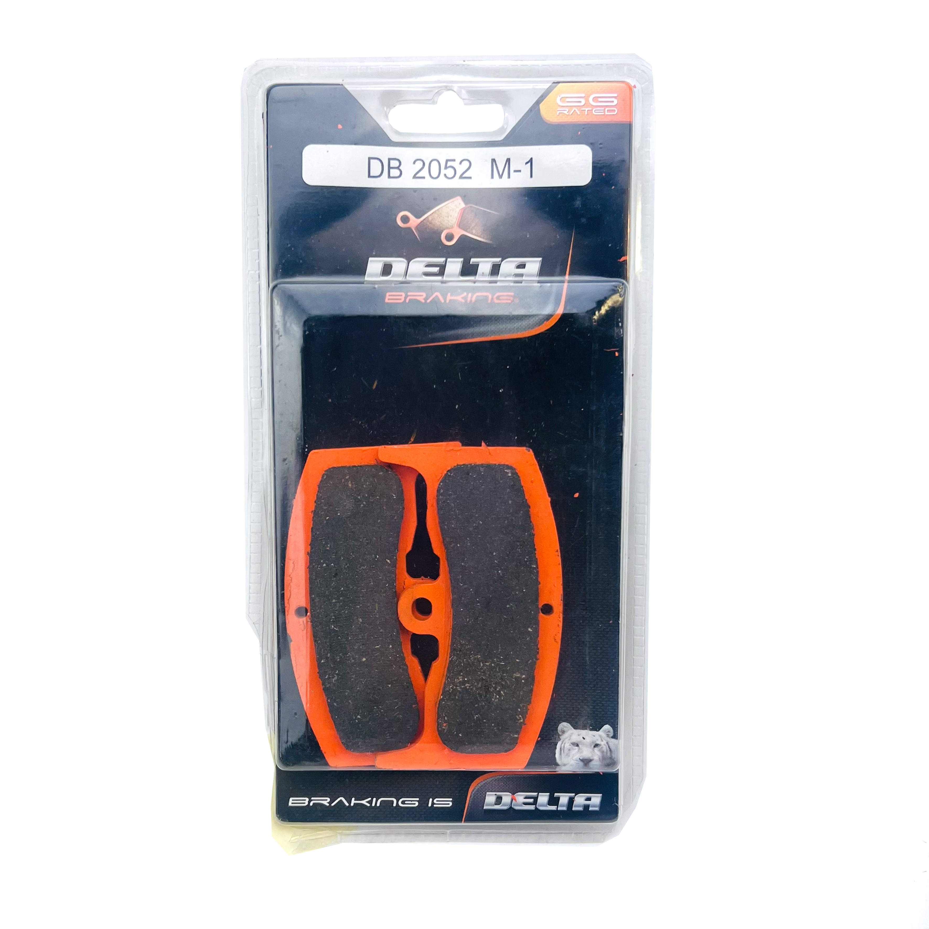 BRAKE PADS DELTA M1 ORGANIC PADS DB2052 (FA80 VD129/2 VD135) image 1