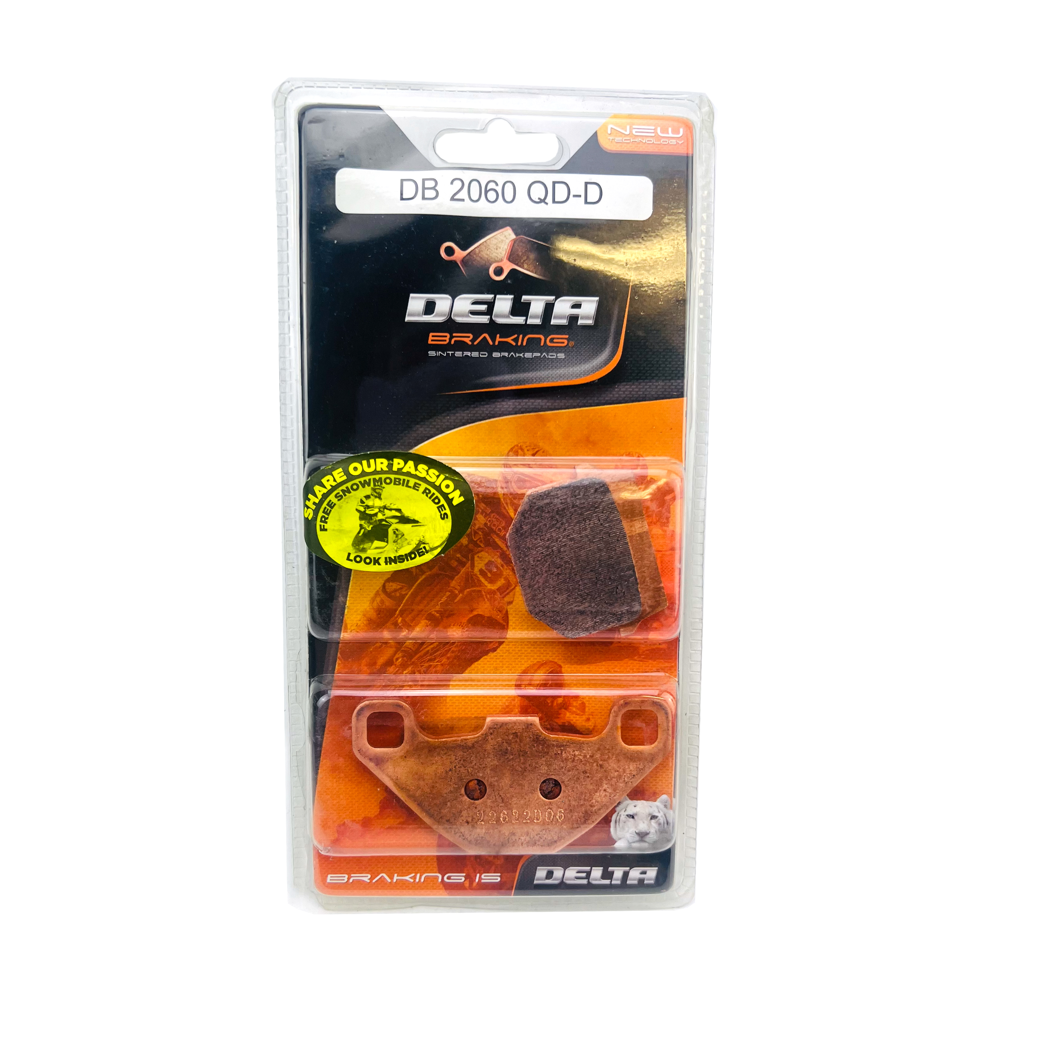 BRAKE PADS DELTA ORD(QDD) OFF ROAD PADS DB2060 (FA83 VD122 VD339 VD342) image 1