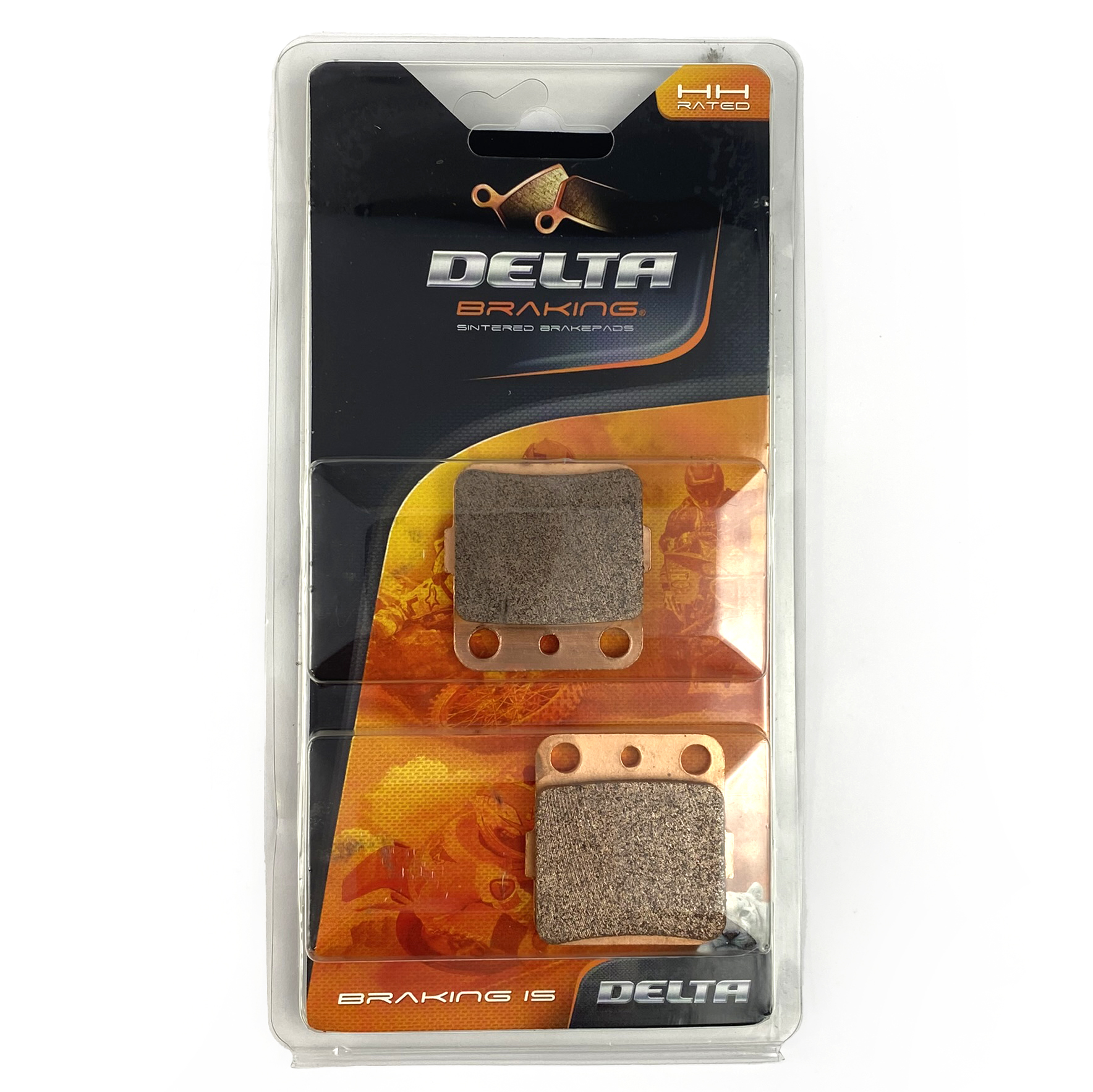 BRAKE PADS SINTERED METAL HS, DELTA BRAKING MX-N HIGH FRICTION, BP003T05B THICK 6.5mm thumbnail 2