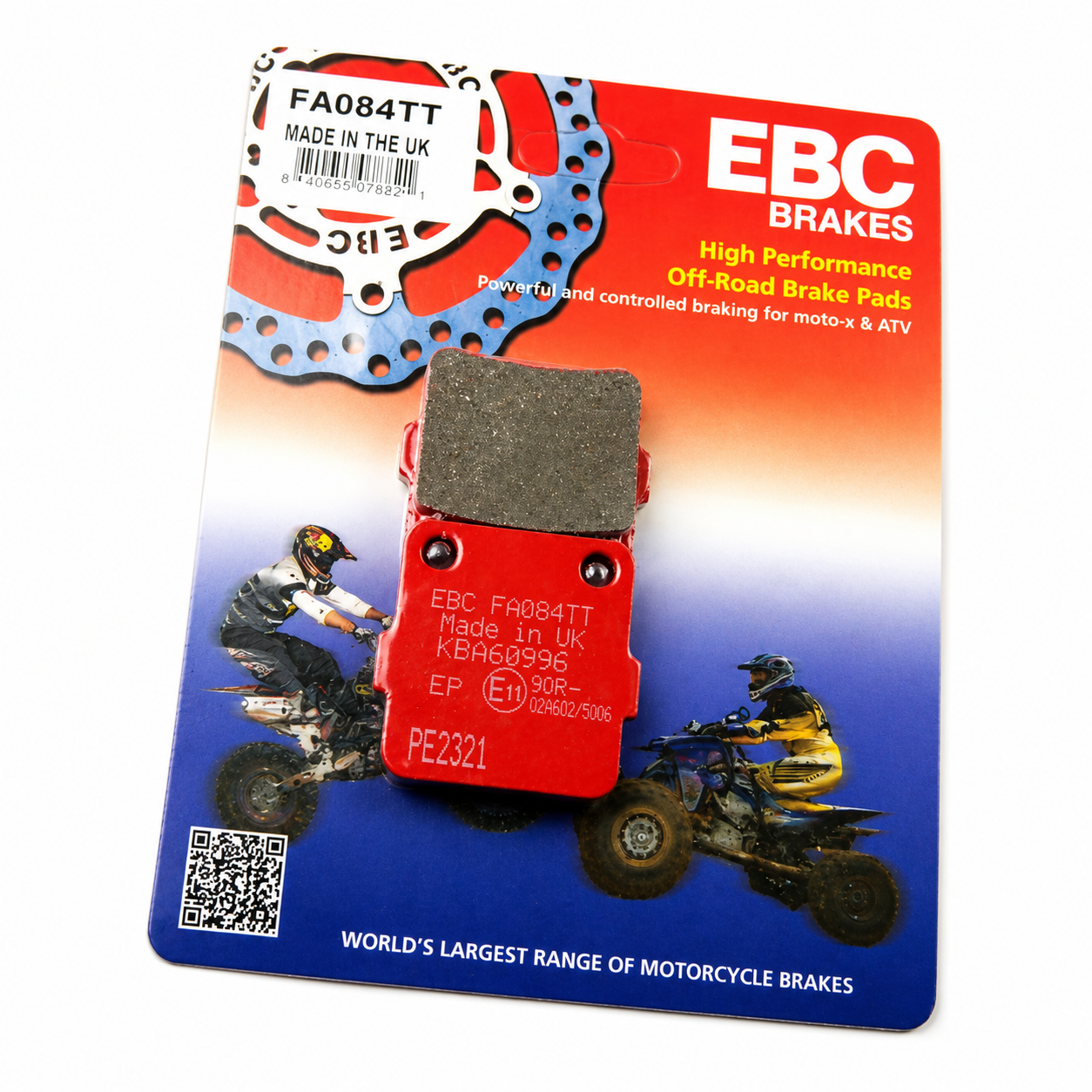 BRAKE PADS STD EBC FA084TT image 1