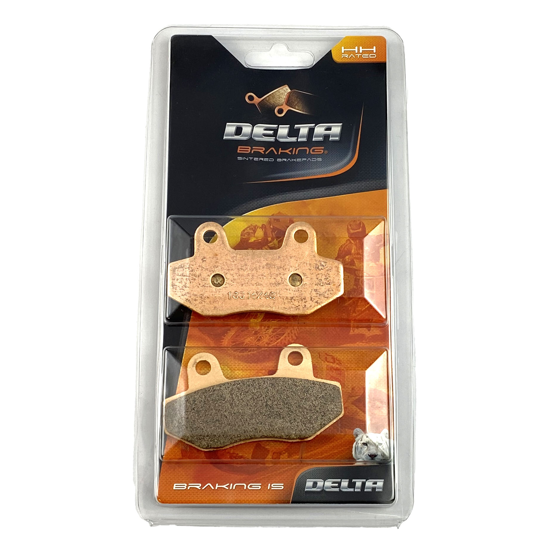 BRAKE PADS SINTERED METAL HS, MX-N HIGH FRICTION, DELTA DB2480.OR-N, BP048T05B thumbnail 2
