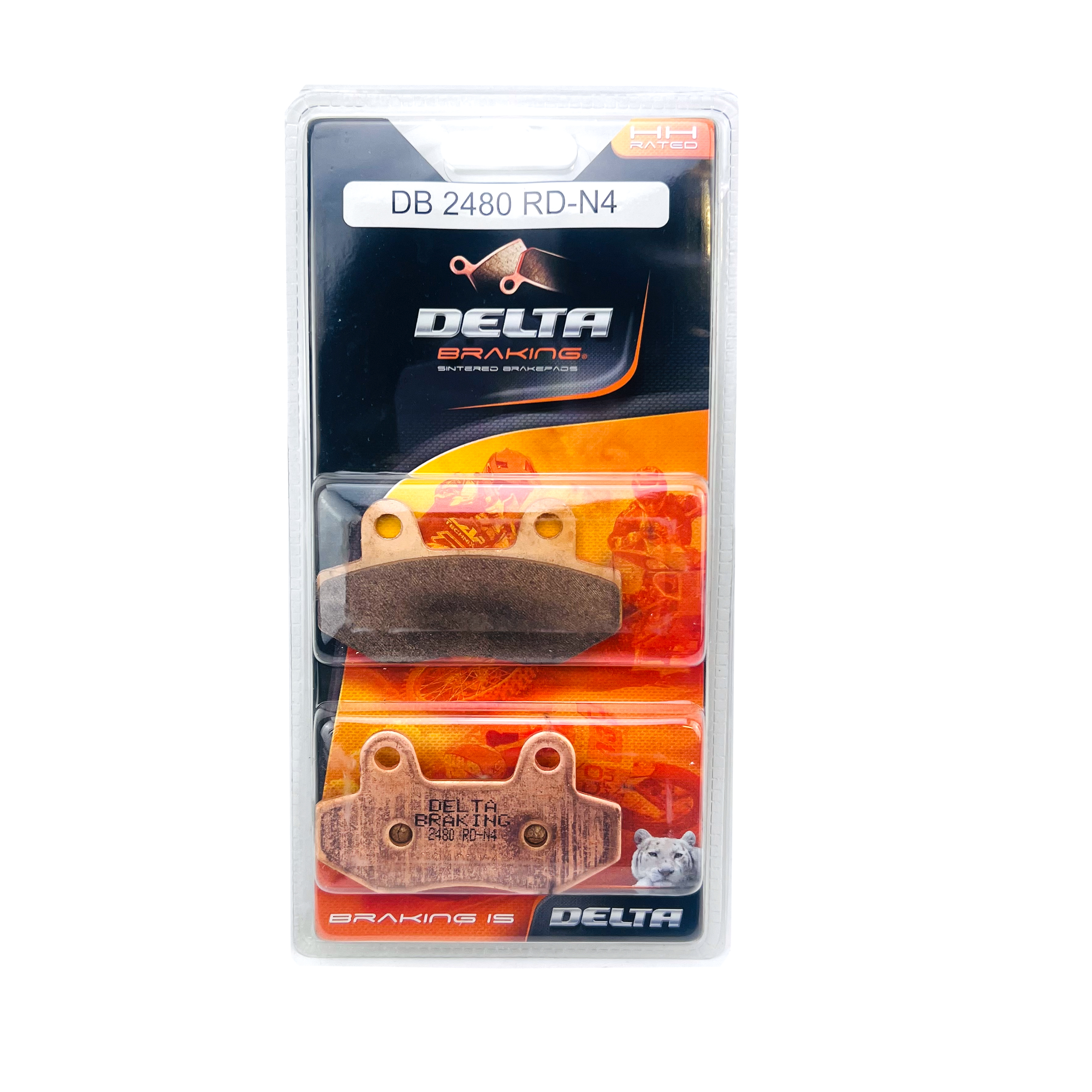BRAKE PADS DELTA RDN4 SINTERED METAL DB2480 (FA86 VD131) image 1