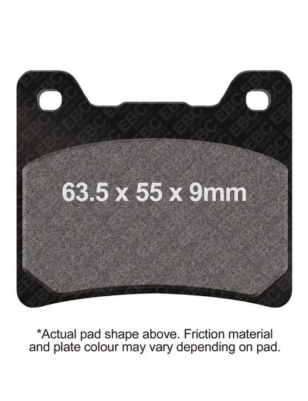 BRAKE PADS YAMAHA EBC FA088 thumbnail 2