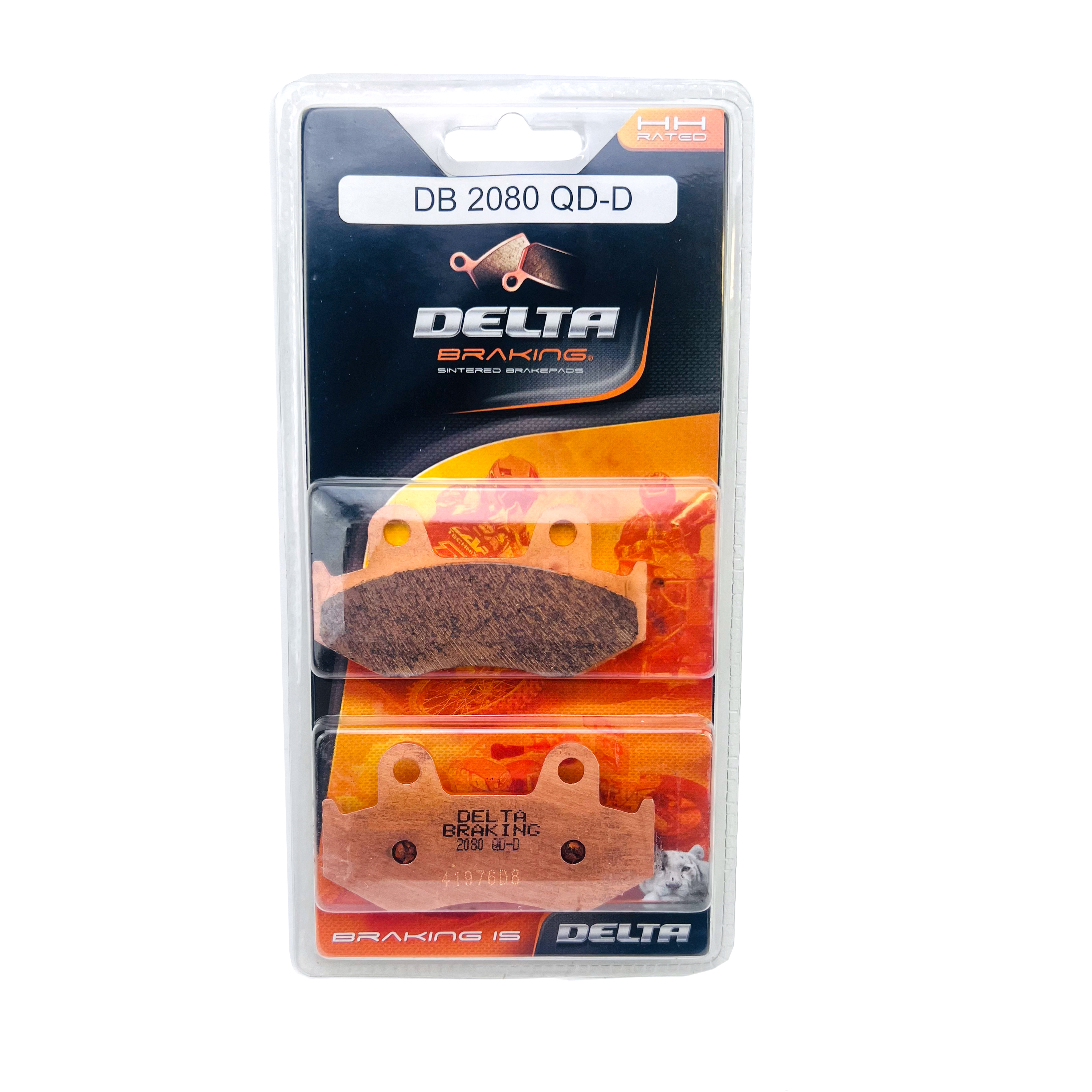 BRAKE PADS DELTA ORD(QDD) OFF ROAD PADS DB2080 (FA92 FA323 VD134) image 1