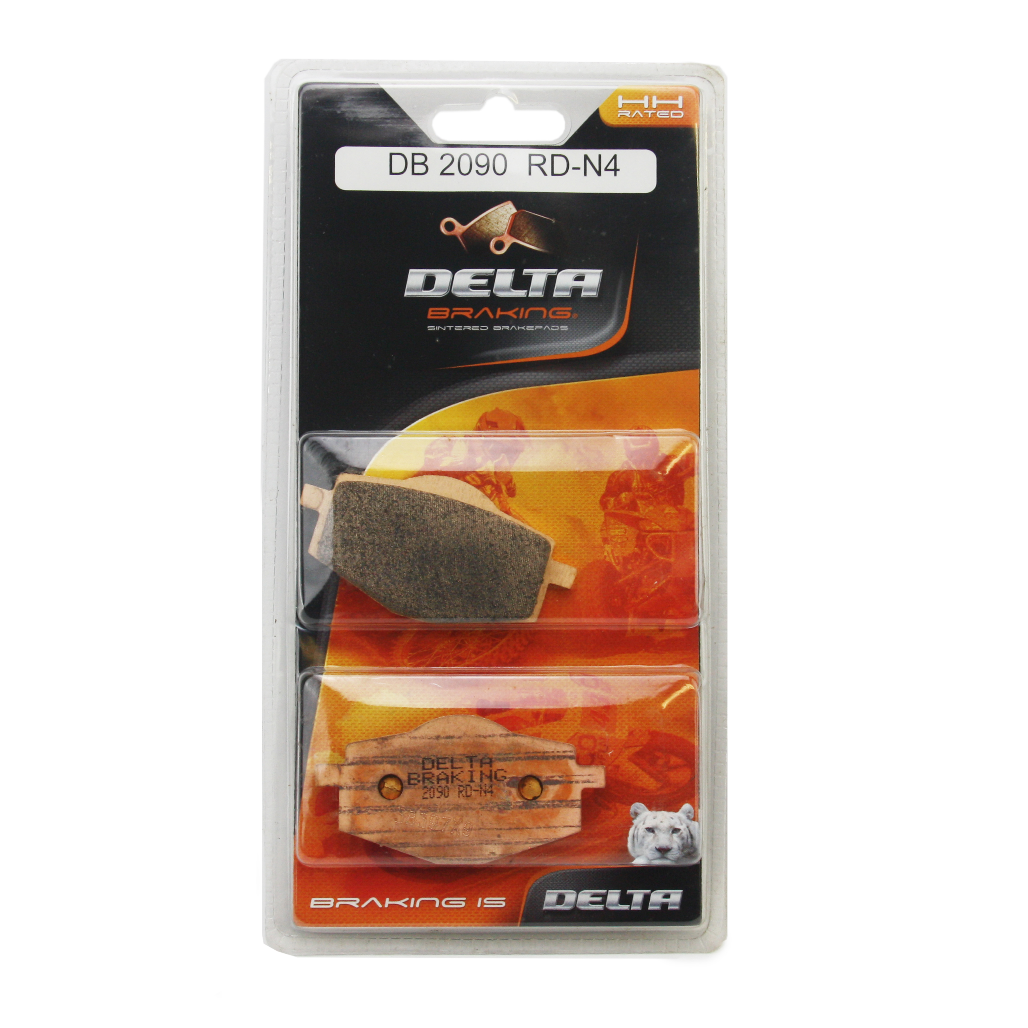 BRAKE PADS DELTA RDN4 SINTERED METAL DB2090 FA101 VD239 image 1