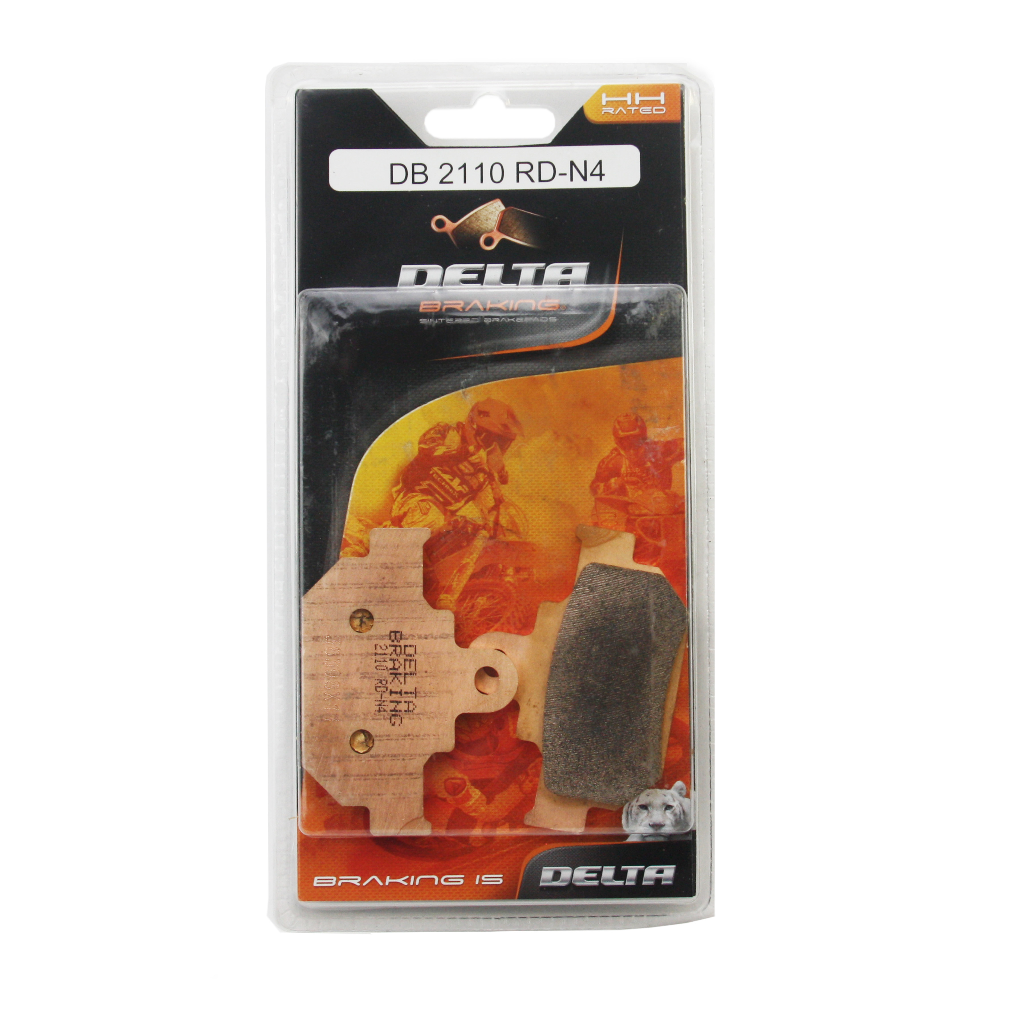 BRAKE PADS DELTA RDN4 SINTERED METAL DB2110 FA106 VD329 thumbnail 2