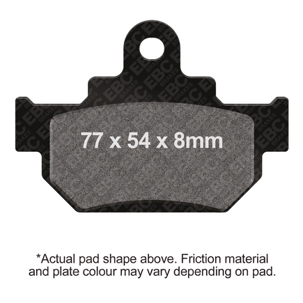 BRAKE PADS MAICO SUZUKI EBC FA106TT thumbnail 2