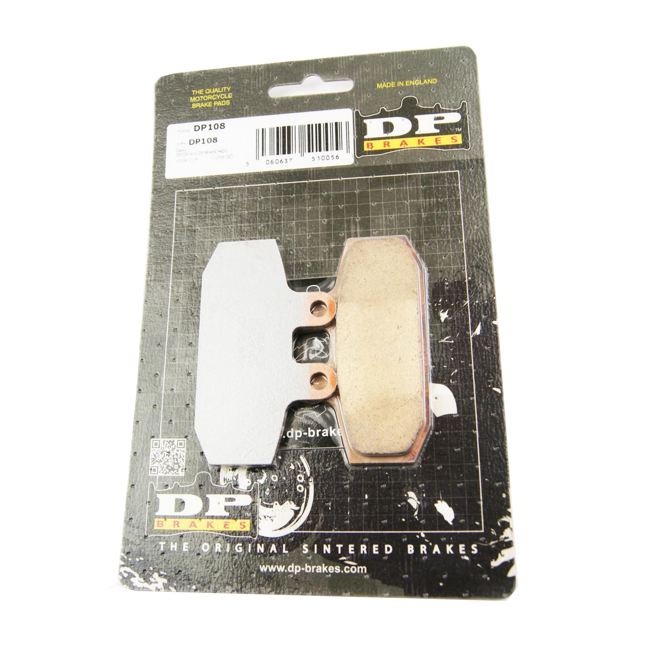 BRAKE PADS SINTERED DP BRAKES, DP108 Premium, FA113, FA256 image 1