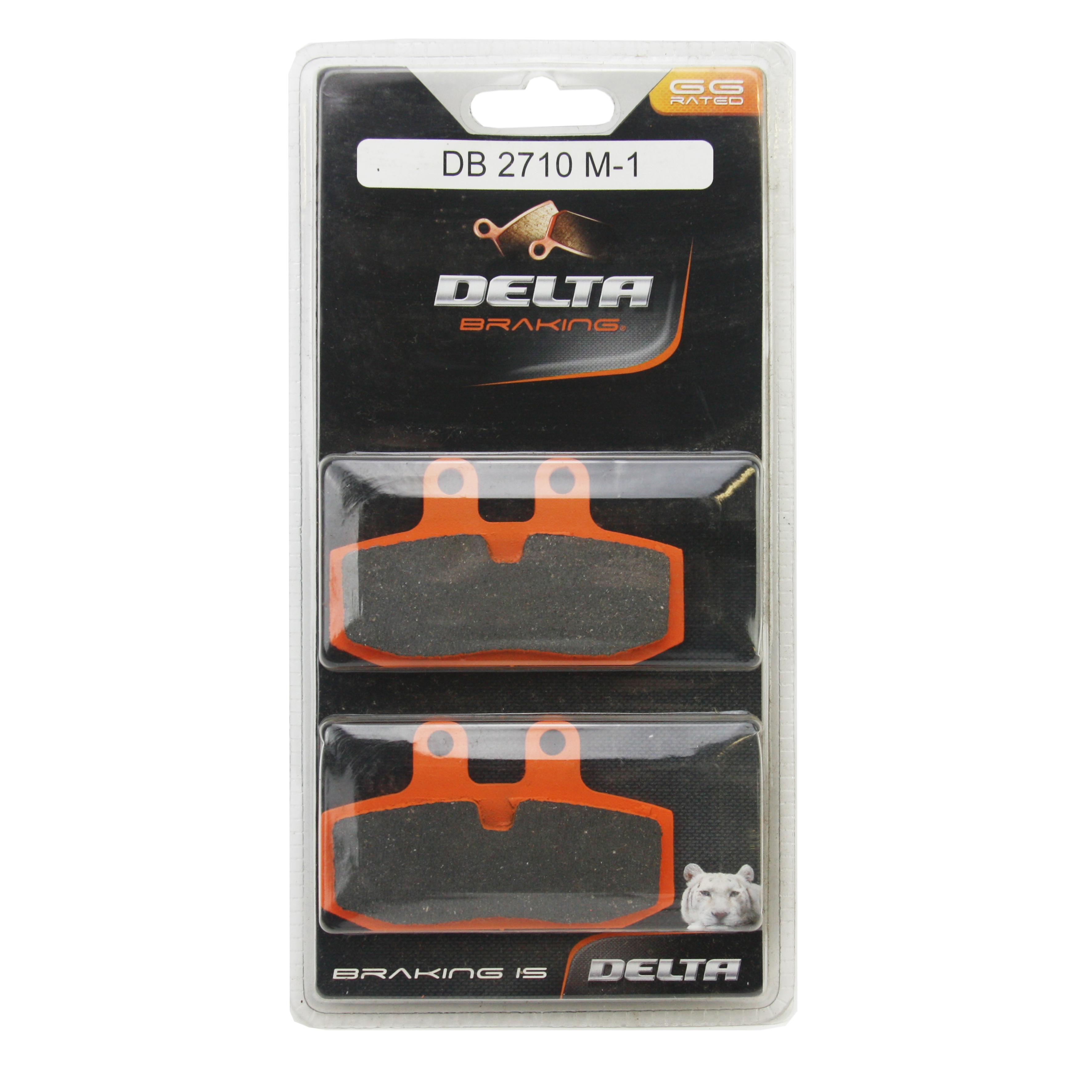 BRAKE PADS DELTA M1 ORGANIC PADS DB2710 FA113 FA256 VD152 image 1