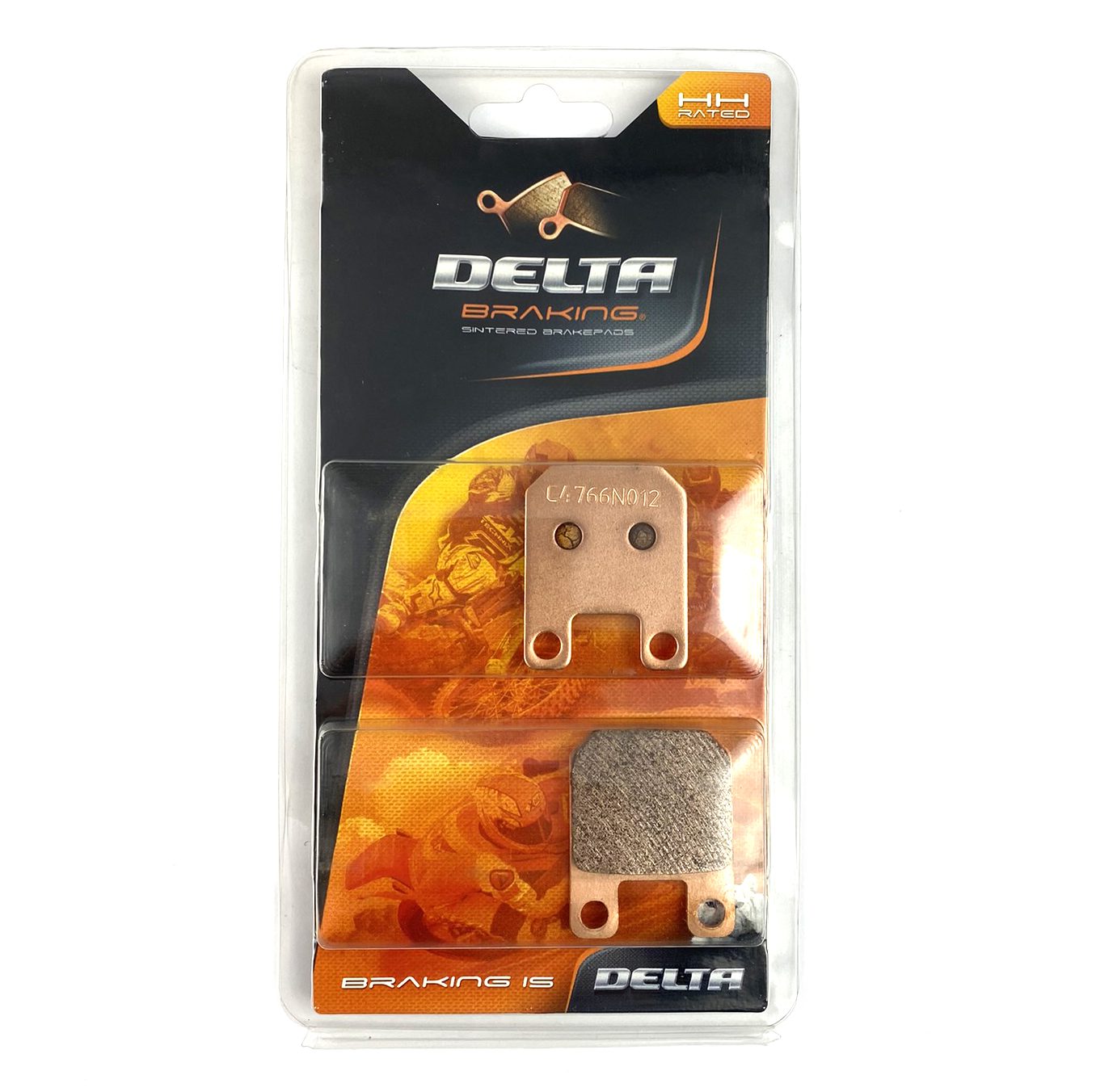 BRAKE PADS SINTERED METAL HS, DELTA MX-N HIGH FRICTION, DELAT DB2120-N, 41-607.H.ORO thumbnail 2