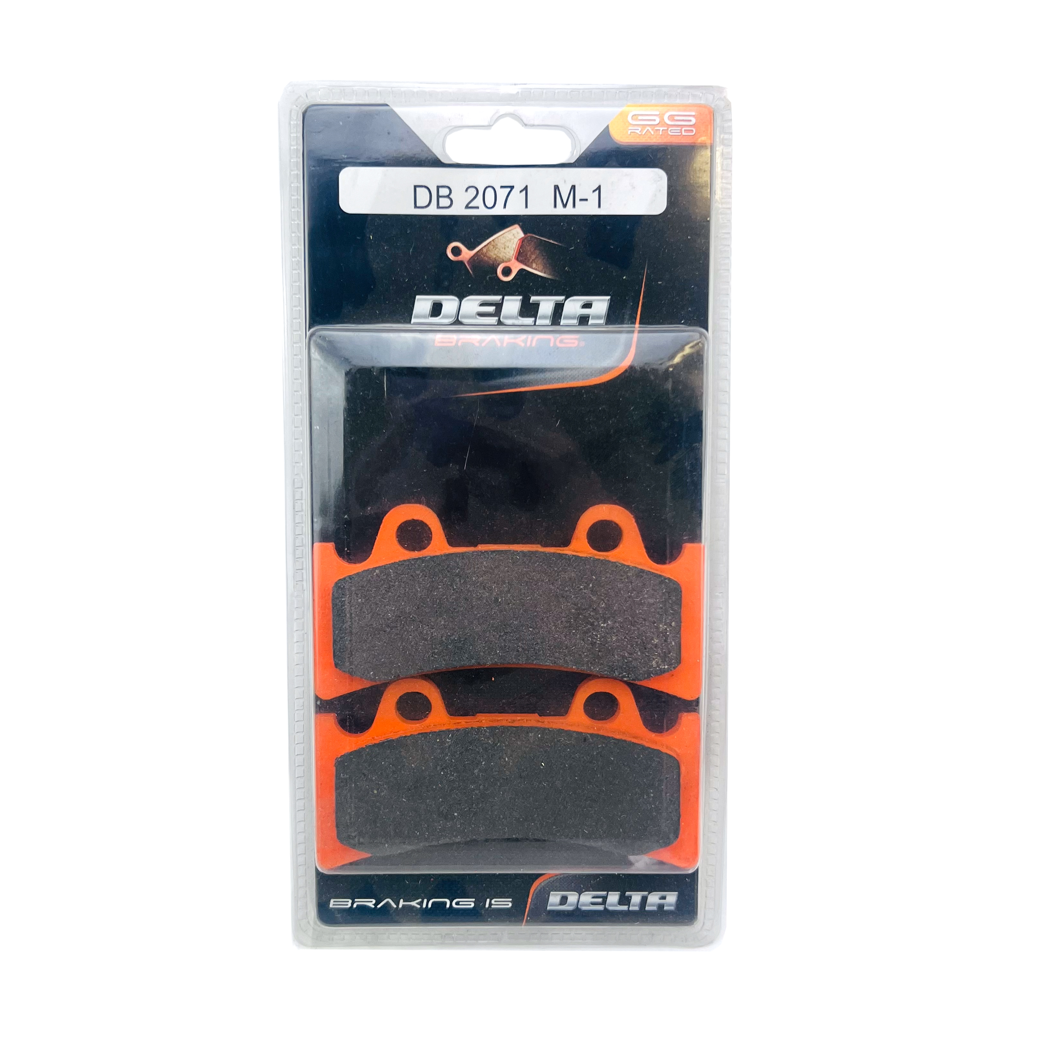 BRAKE PADS DELTA RDN4 SINTERED METAL DB2120 FA115 VD254 image 1