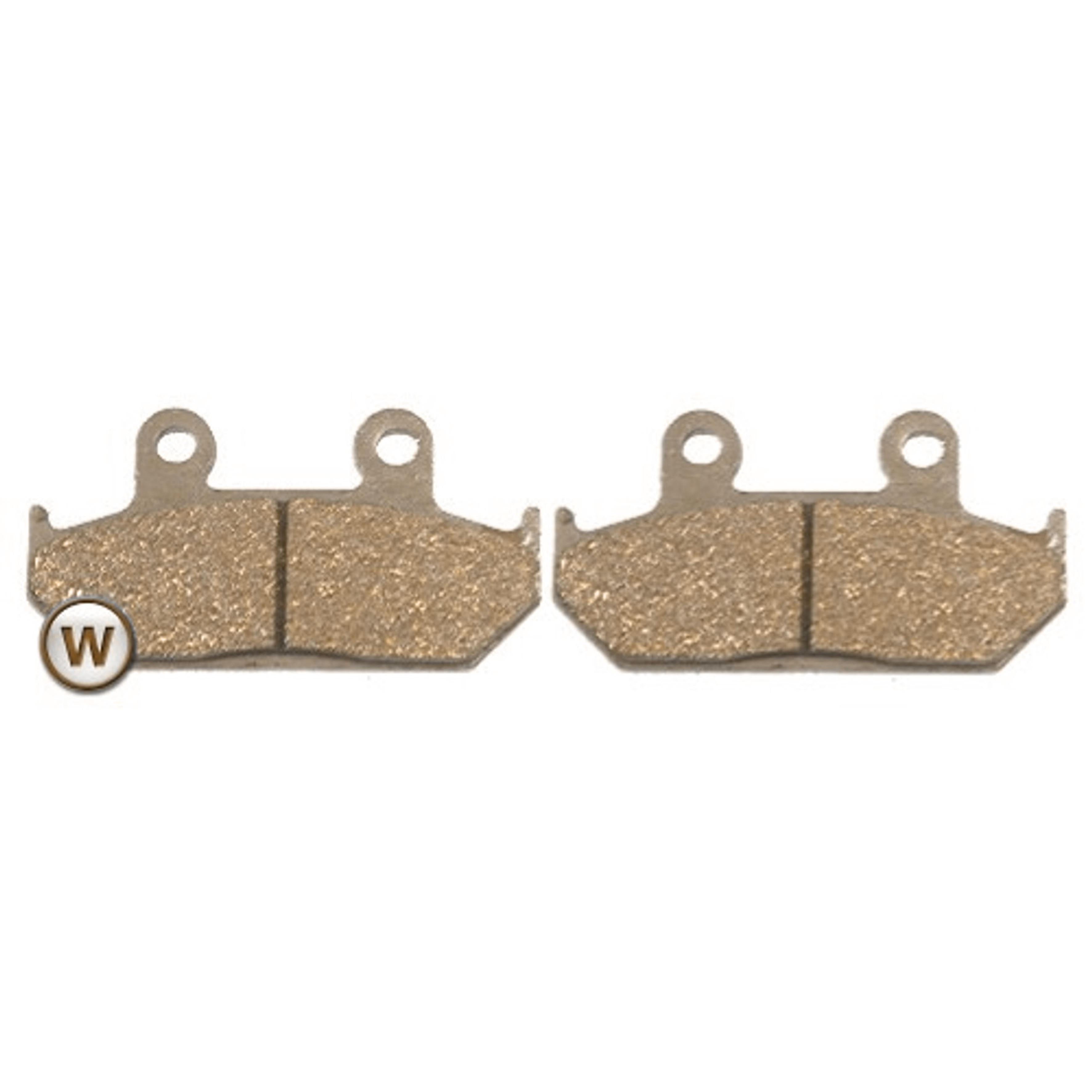 BRAKE PADS STD SEMI-METAL, KYOTO S1005A (EBC FA124) image 1