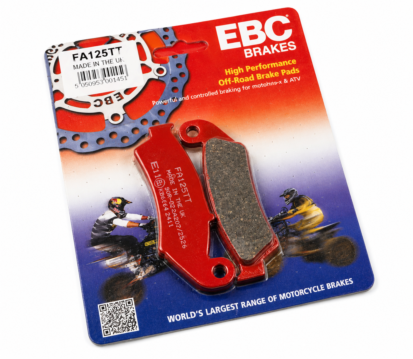 BRAKE PADS HONDA EBC FA125 image 1